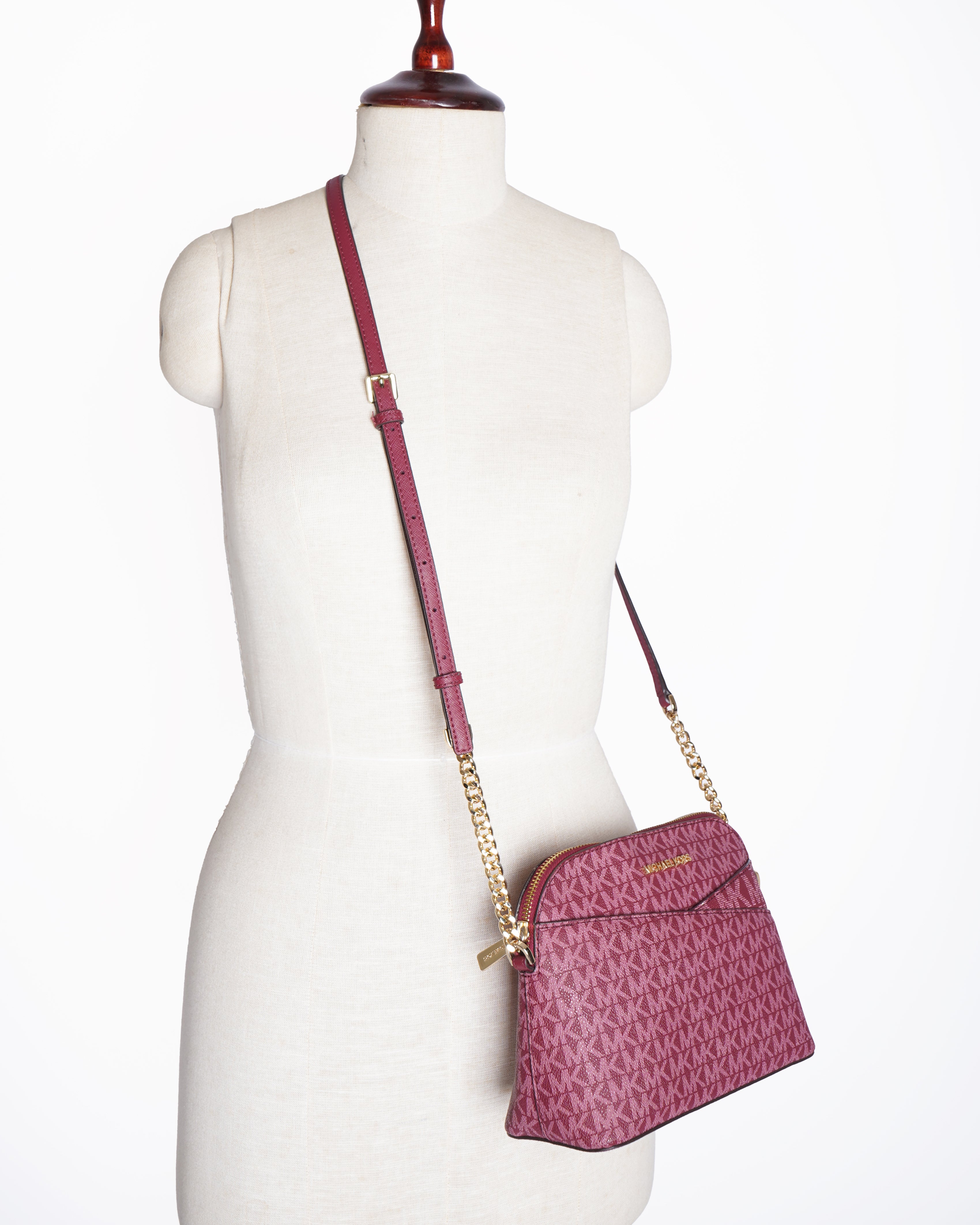 Michael Kors Monogram Crossbody Bag