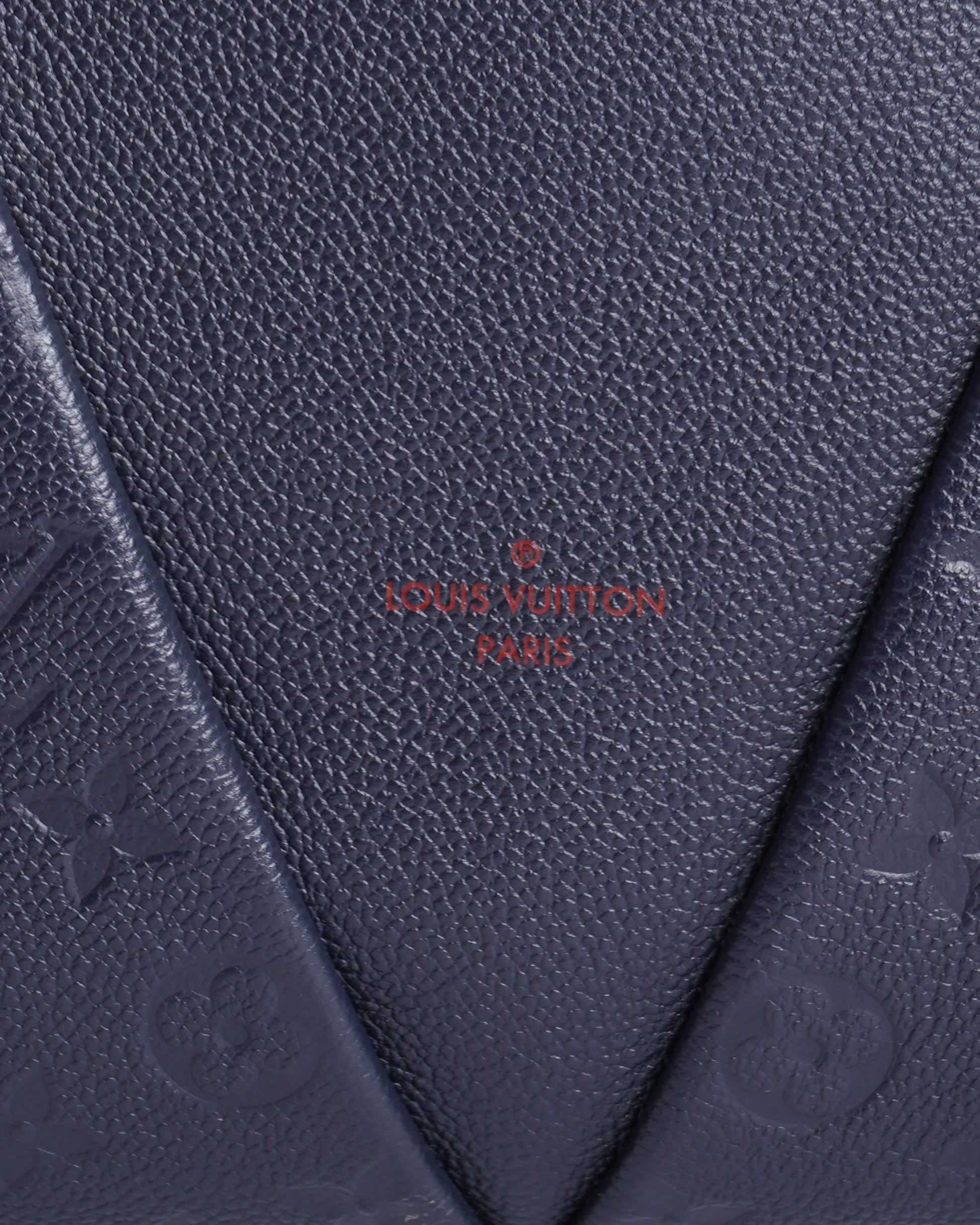 Louis Vuitton Monogram Empreinte Noir Blue Tote