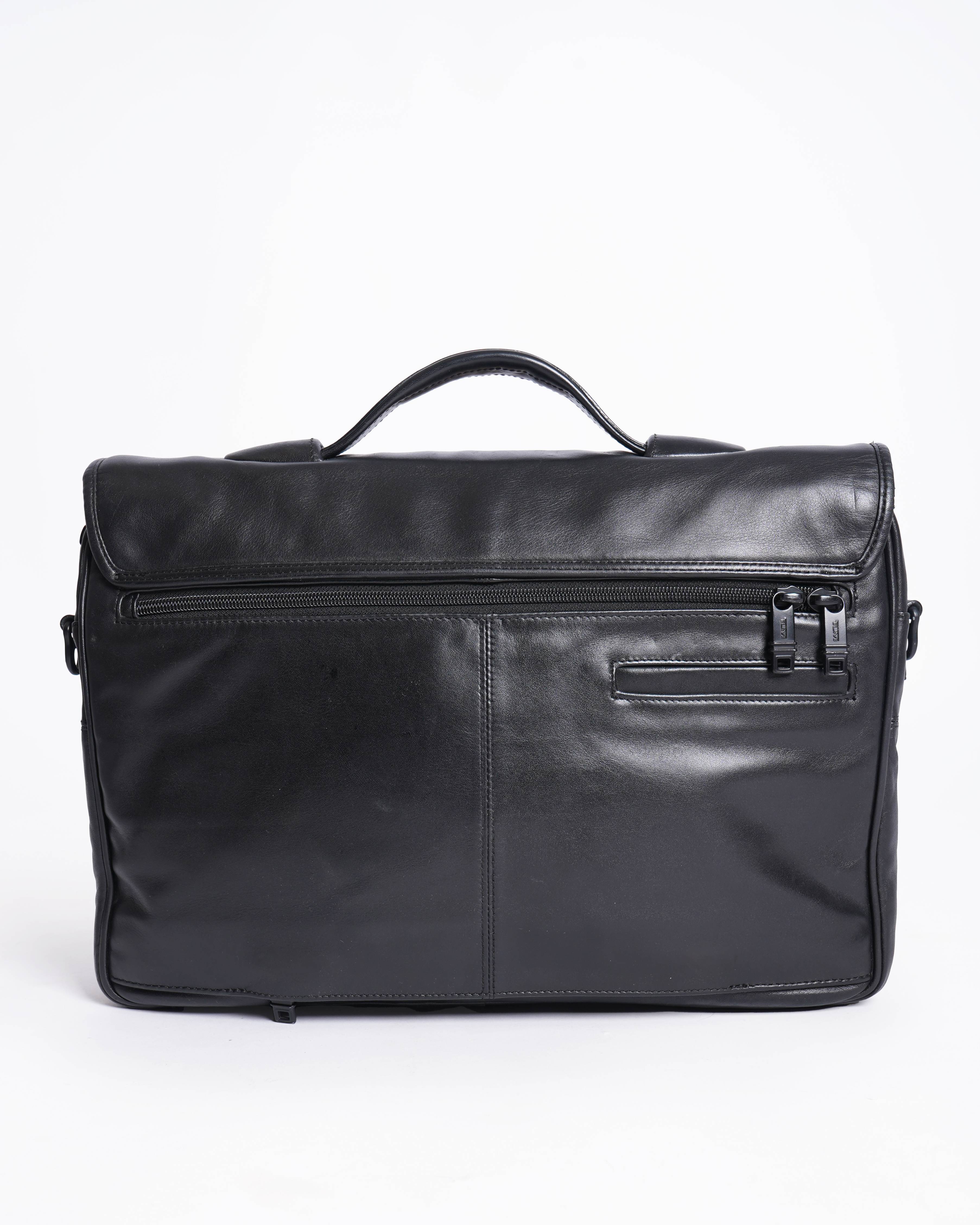 Tumi briefcase with shoulder strap