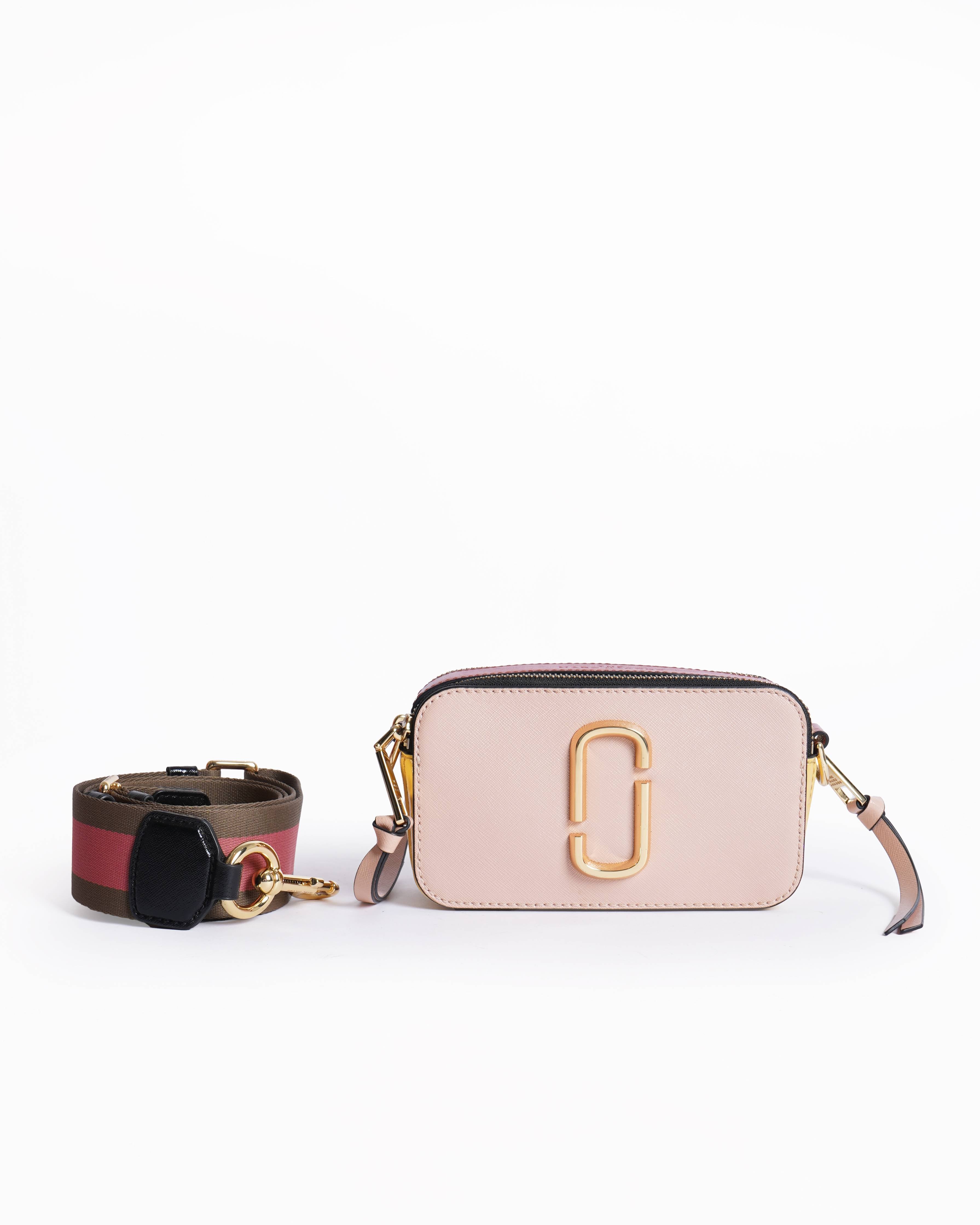 Marc Jacobs Leather Snapshot Camera Crossbody Bag