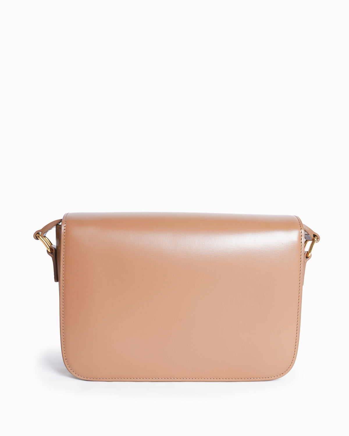 Celine Tan Triophe Bag In Natural Calfskin