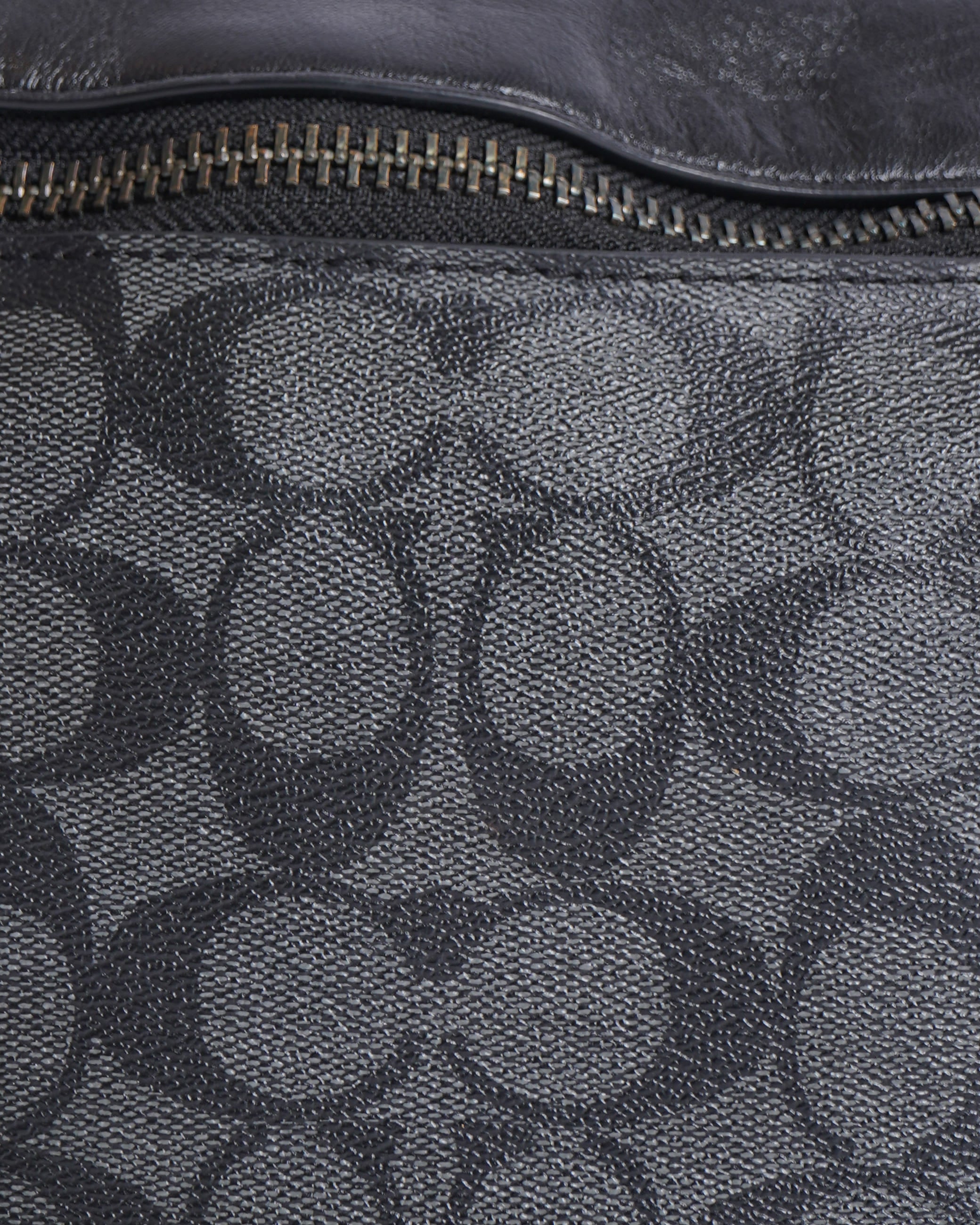 Coach belt bag black signature