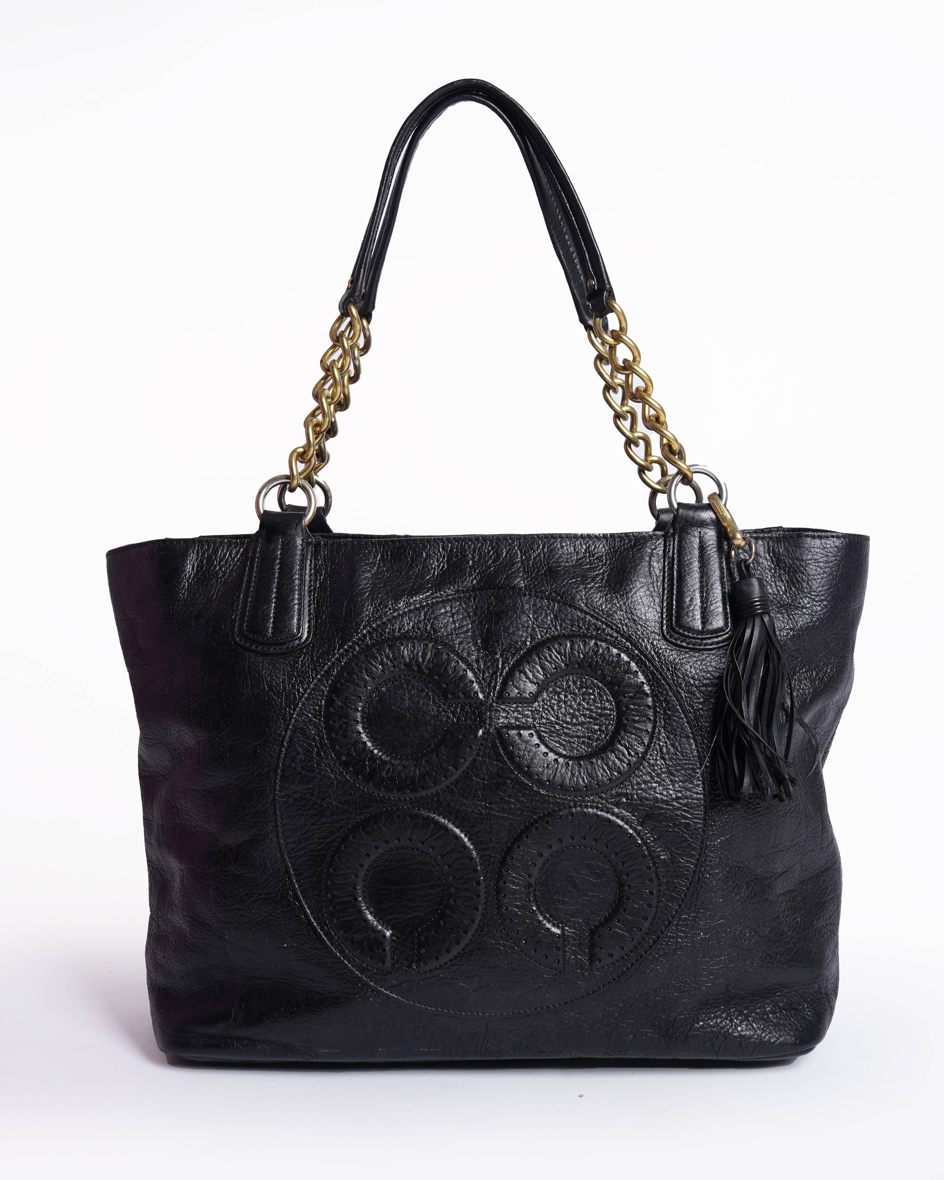 Coach 
Colette Leather Tote Bag