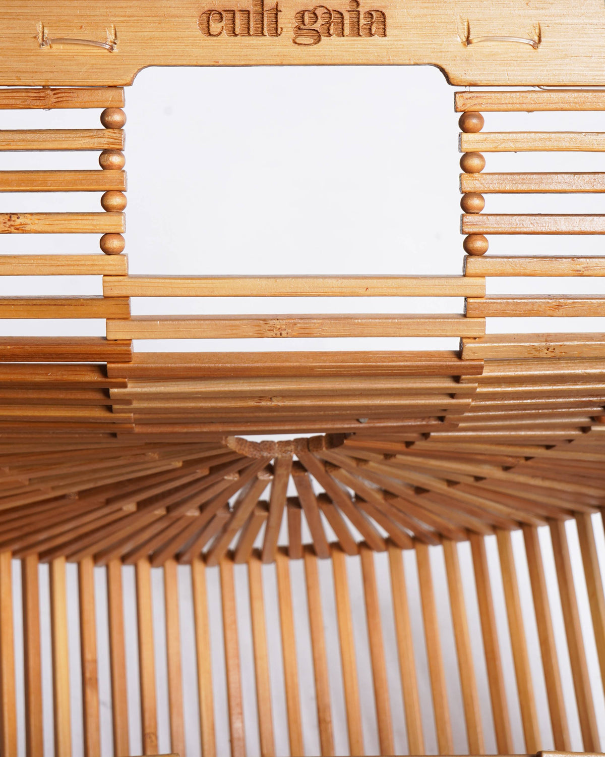 New Cult Gaia Luna bamboo bag