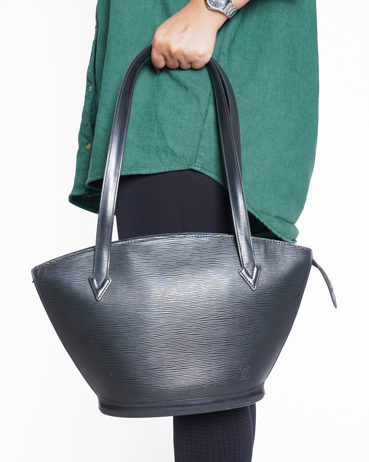 Louis Vuitton Saint Jacques PM Black Epi Tote Bag