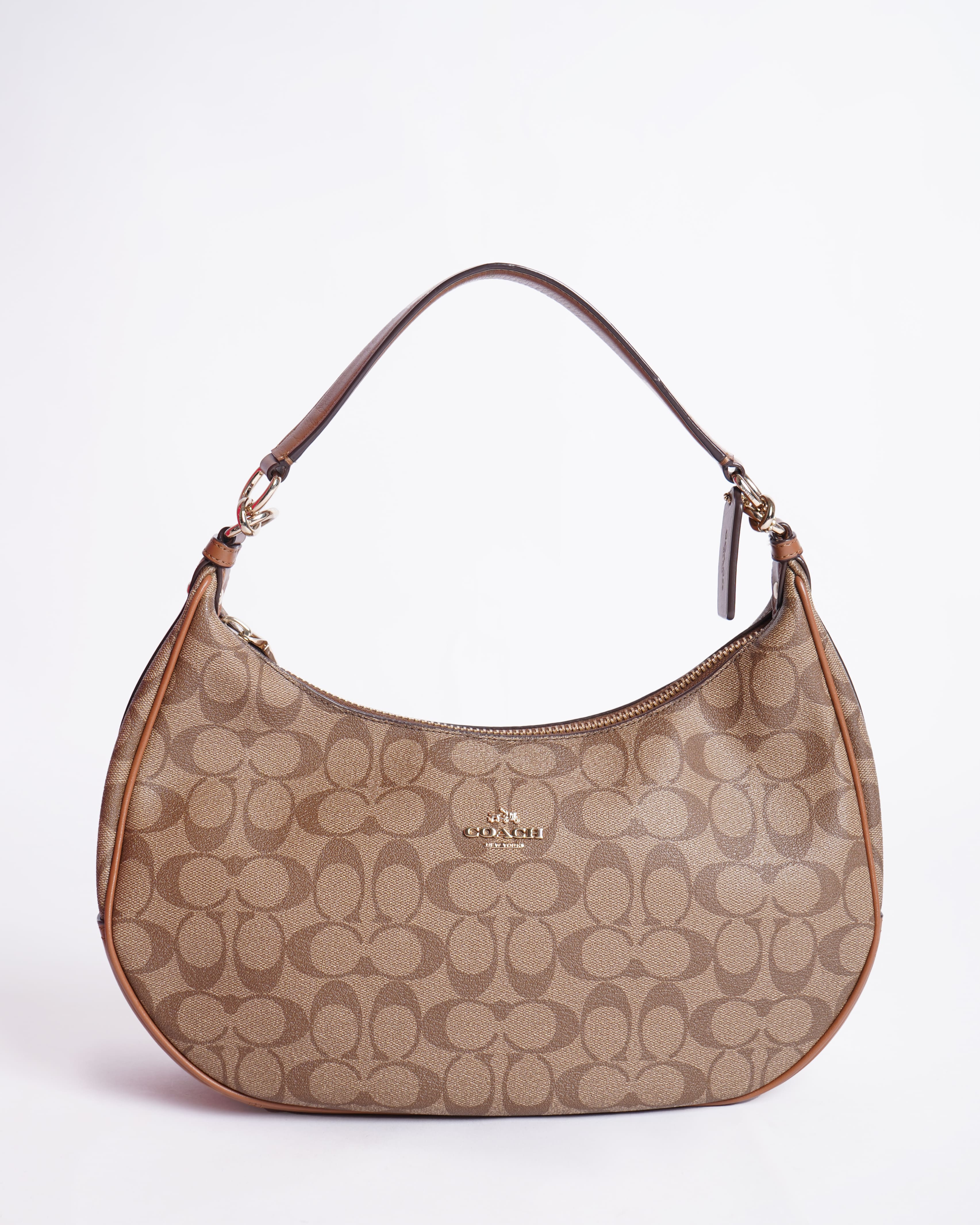Coach Teri Shoulder Bag In Signature Canvas