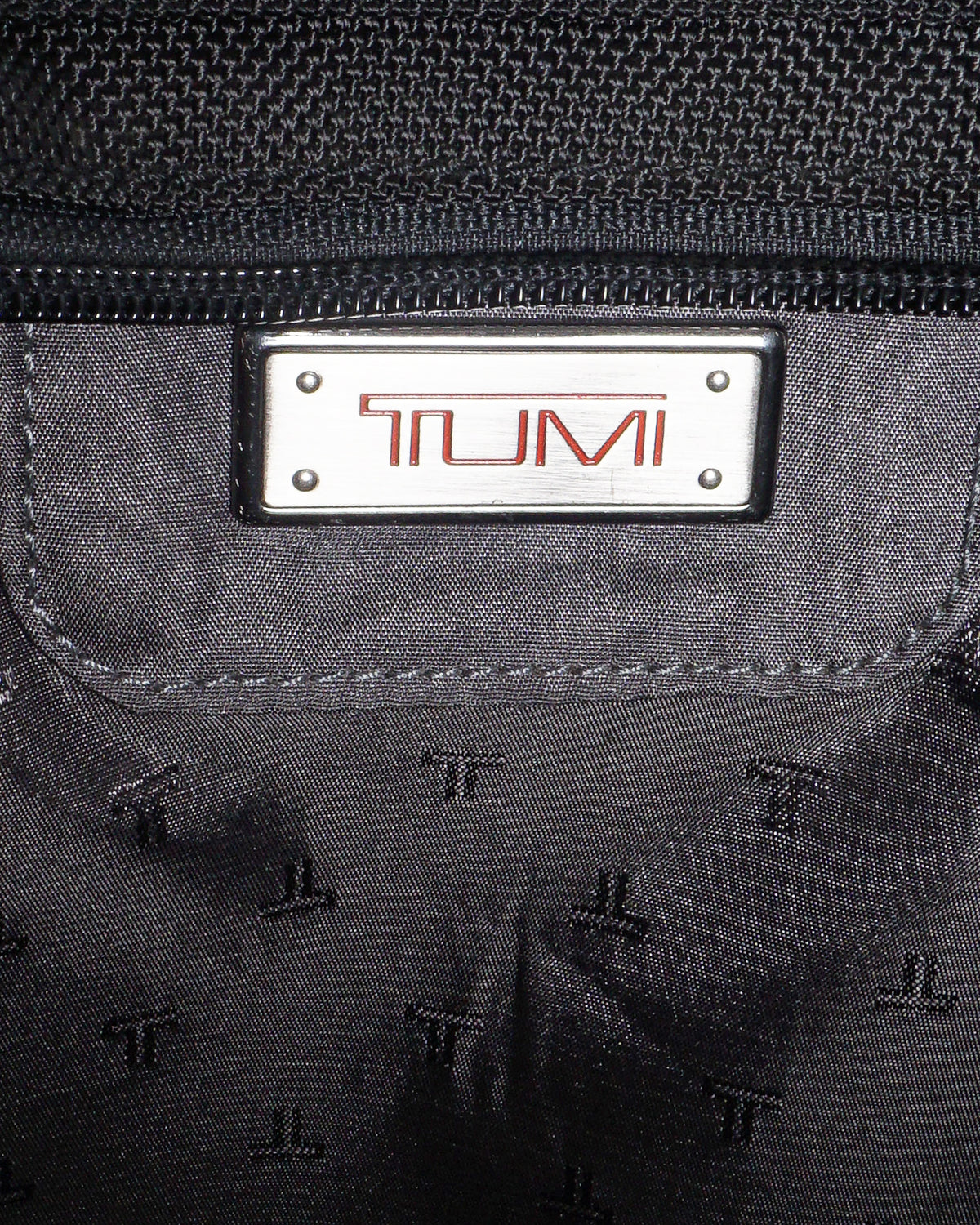 Tumi Alpha Black Ballistic Nylon Portfolio Laptop Briefcase