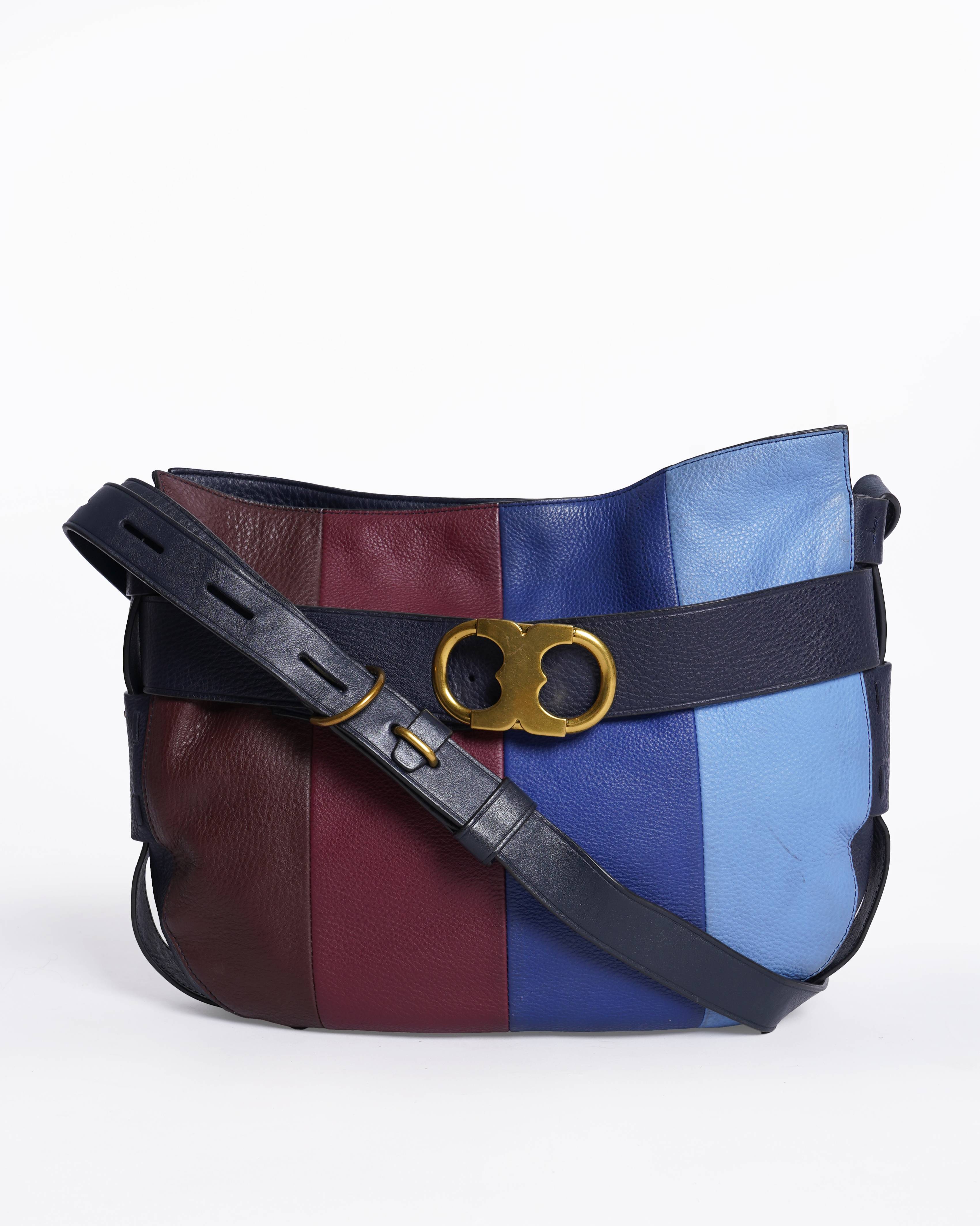 Tory Burch Multicolor Leather Gemini Hobo Bag