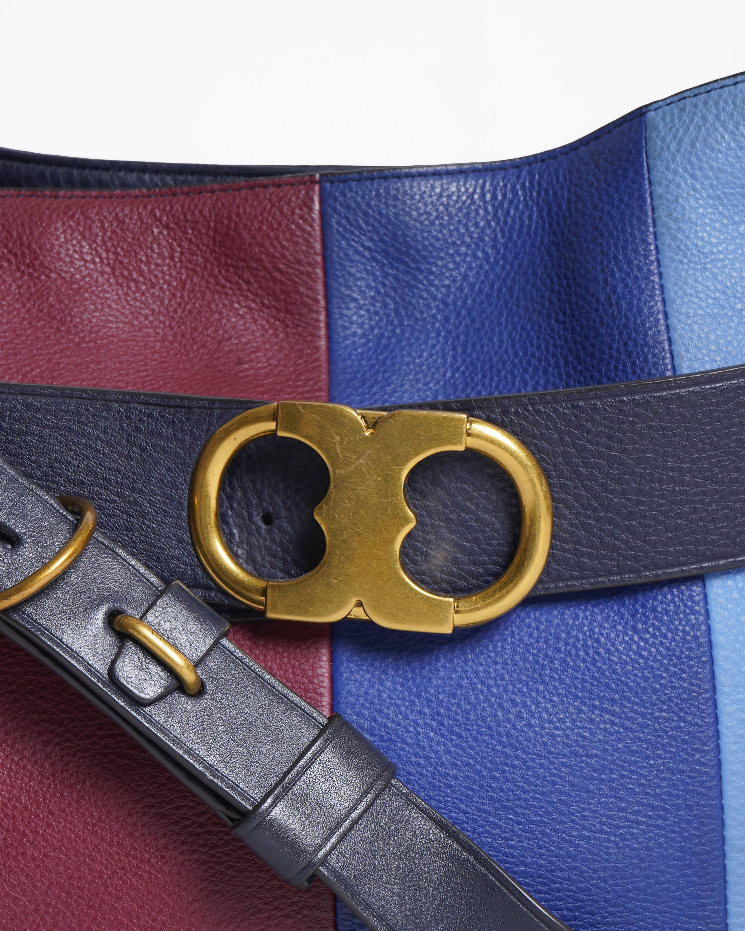 Tory Burch Multicolor Leather Gemini Hobo Bag