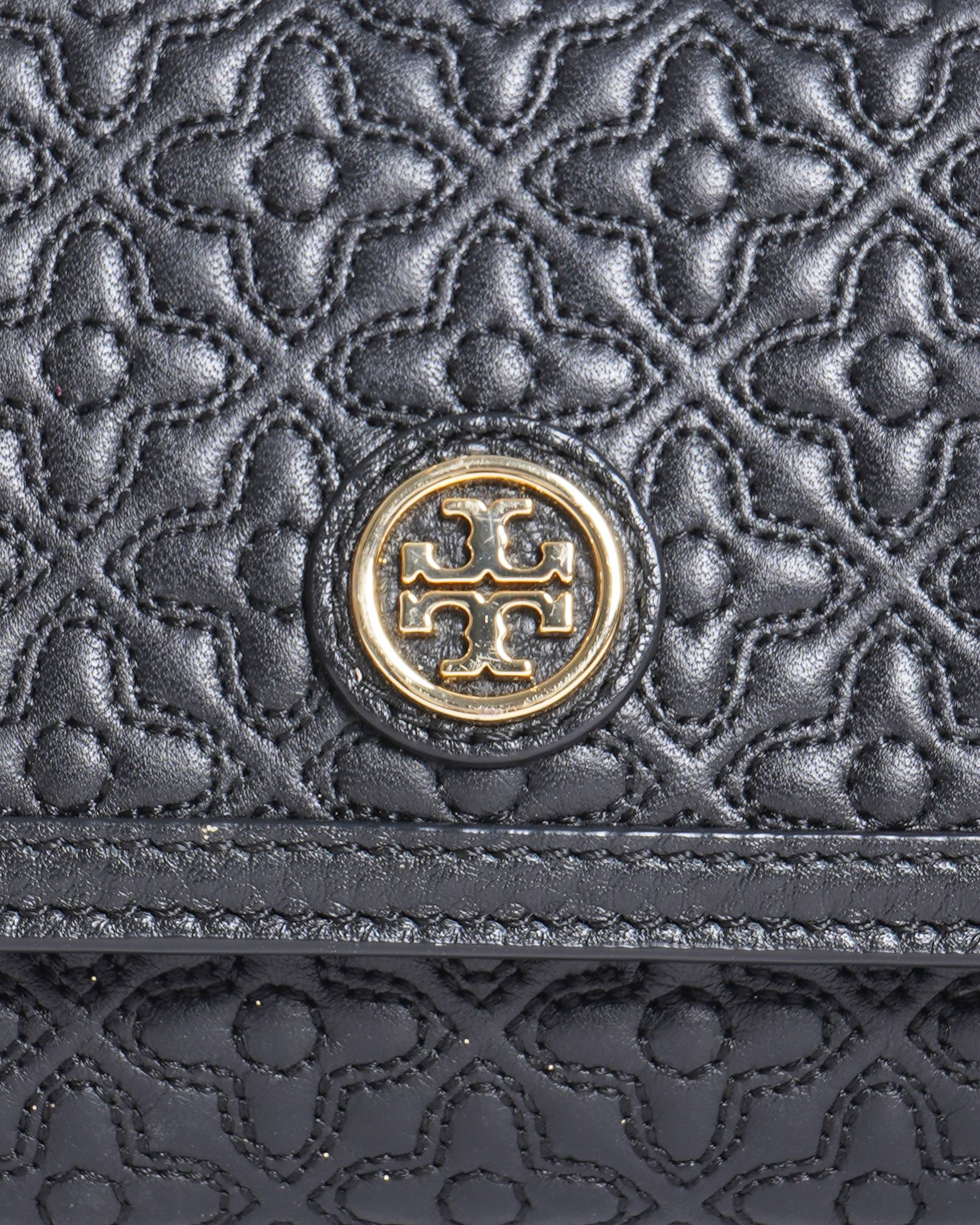 Tory Burch Black Bryant Quilted Mini Crossbody Bags