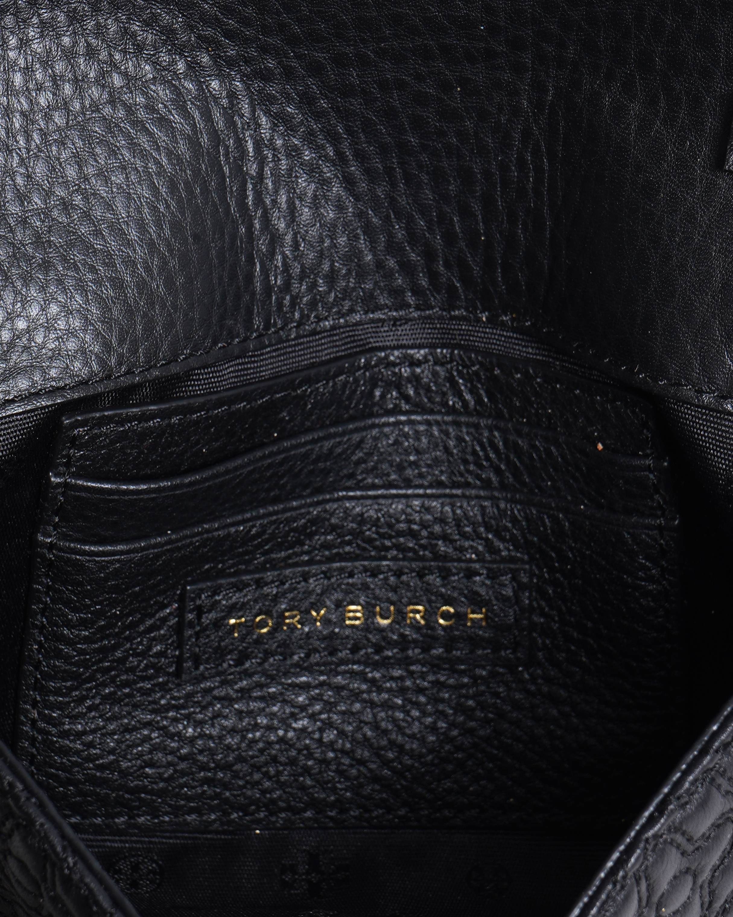 Tory Burch Black Bryant Quilted Mini Crossbody Bags