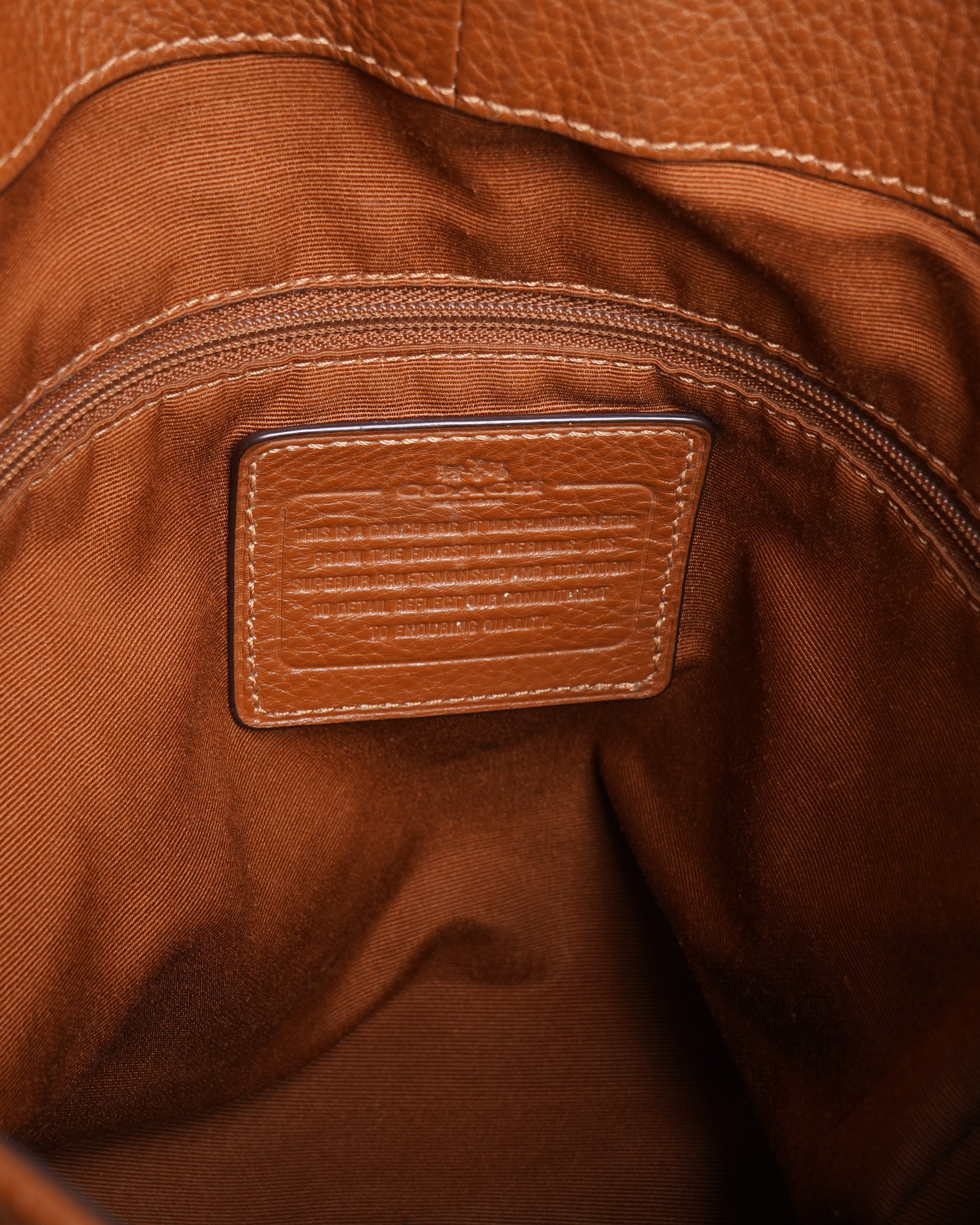 Coach Shoulder Bag In Brown