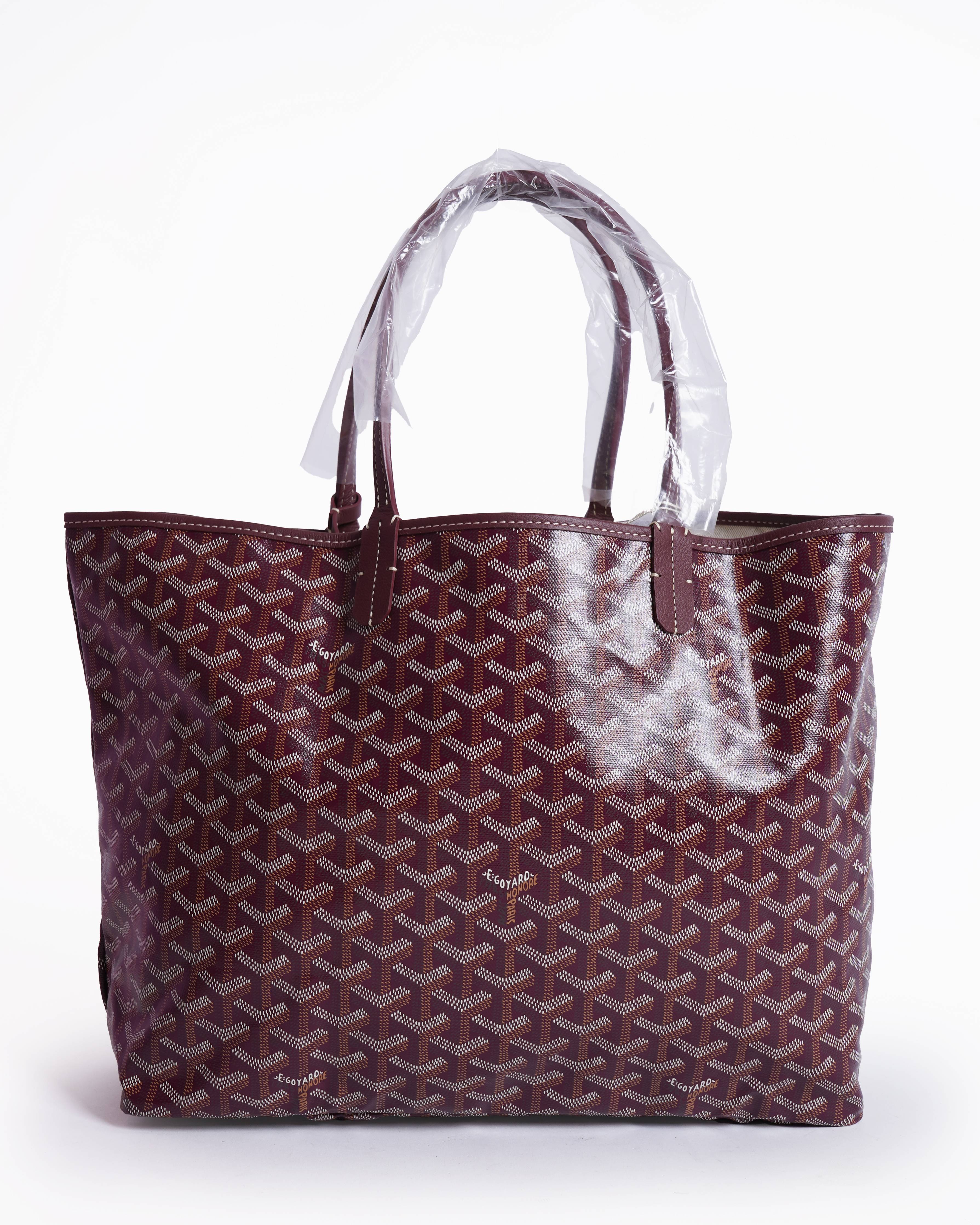 New Goyard Saint Louis PM In Maroon