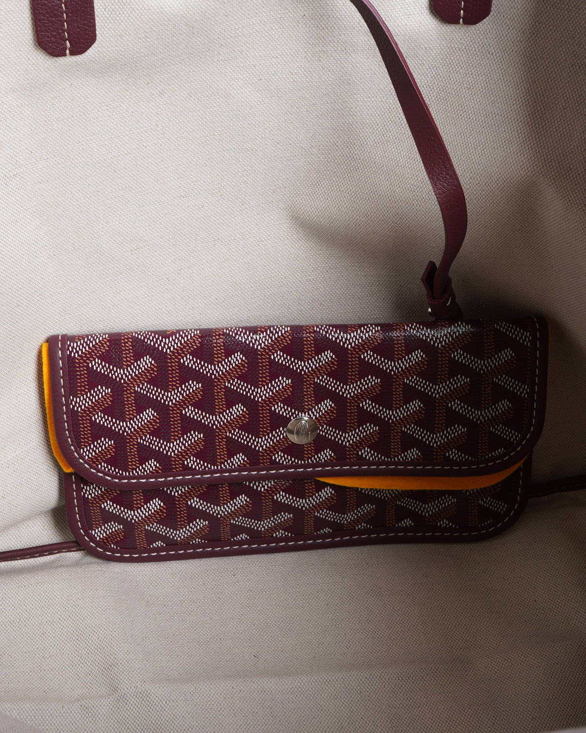 Goyard Burgundy Saint Louis PM Bag
