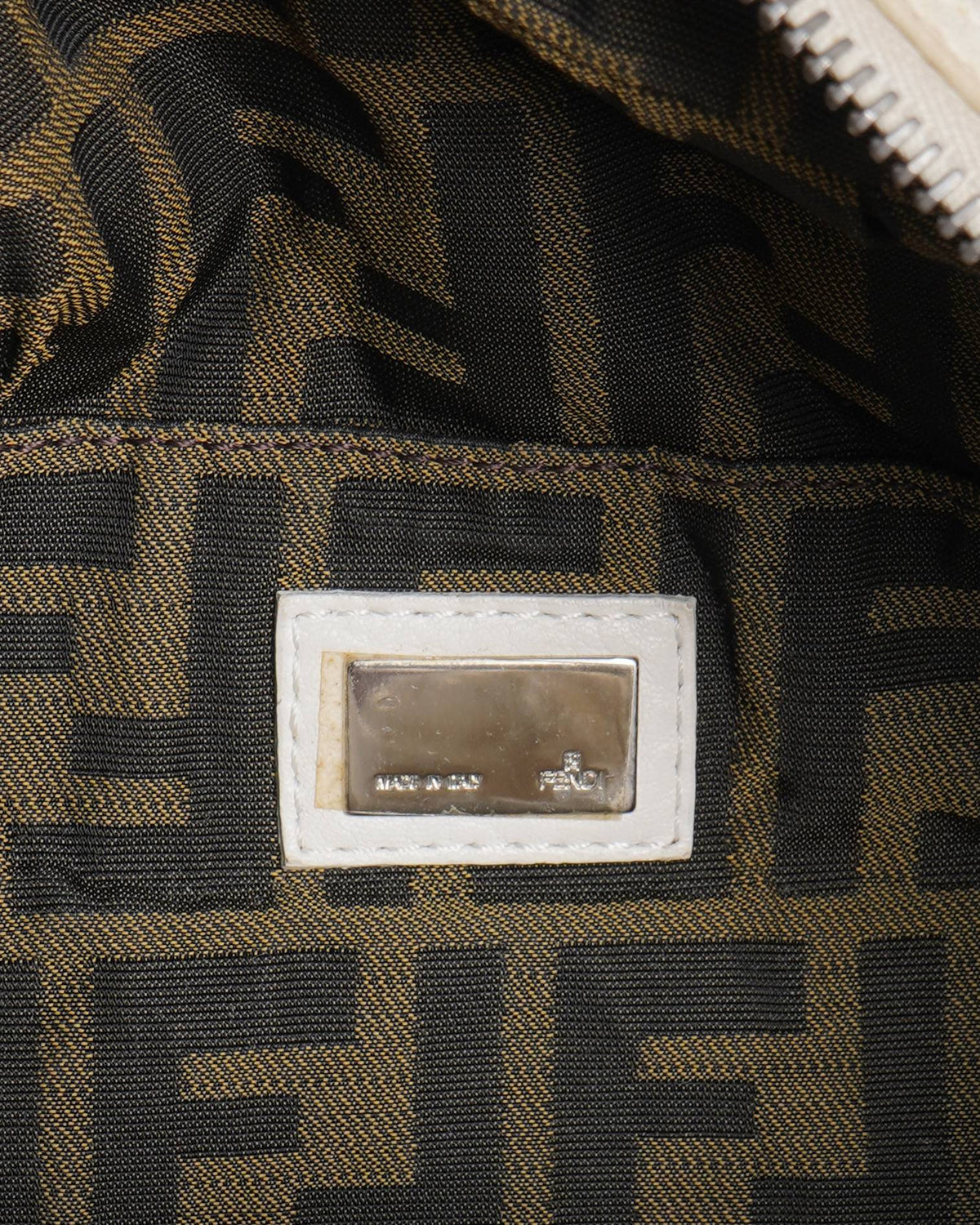 Fendi Spy Handbag In White