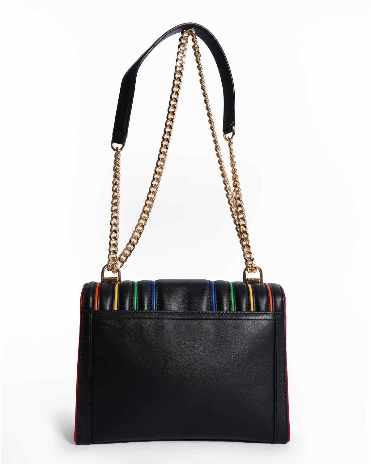 Michael kors whitney rainbow quilted shoulder bag