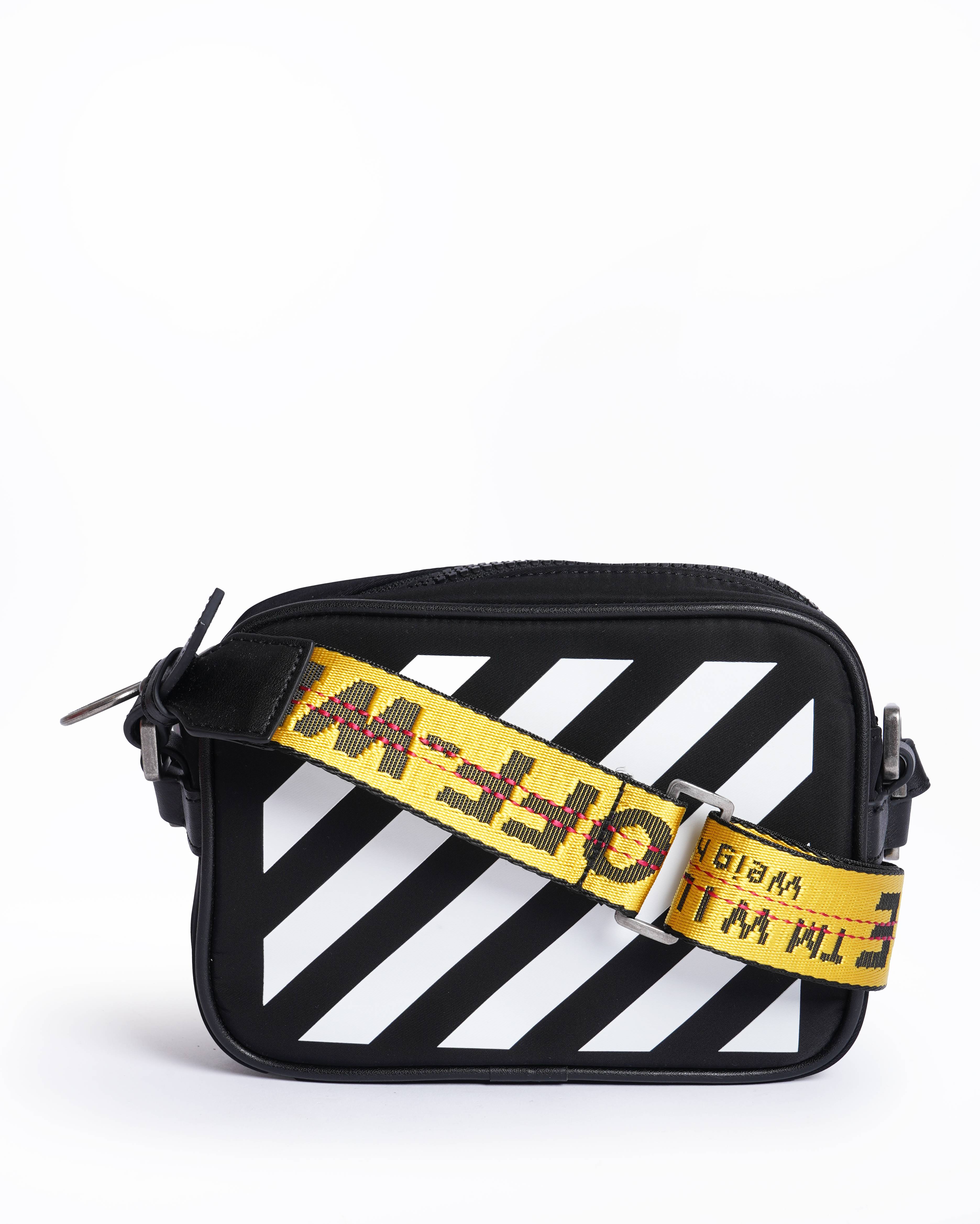 Off white diag mini flap crossbody bag