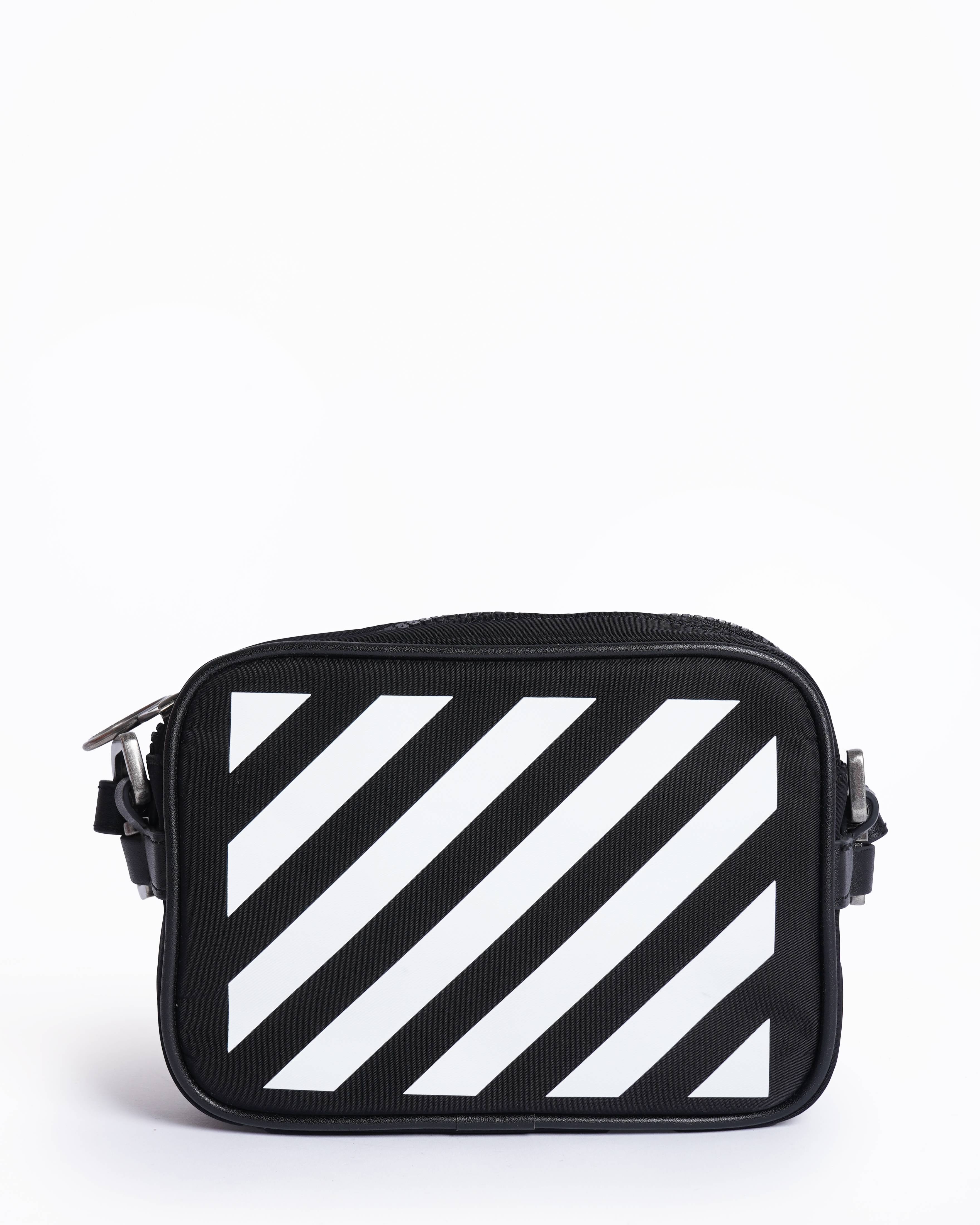 Off white diag mini flap crossbody bag