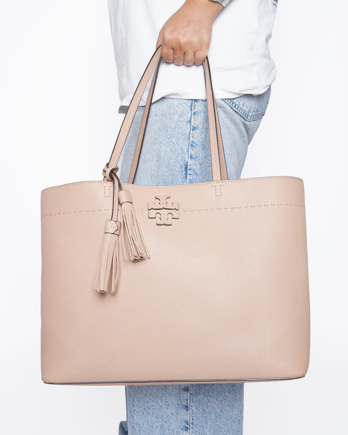 Tory Burch Leather Tote Bag