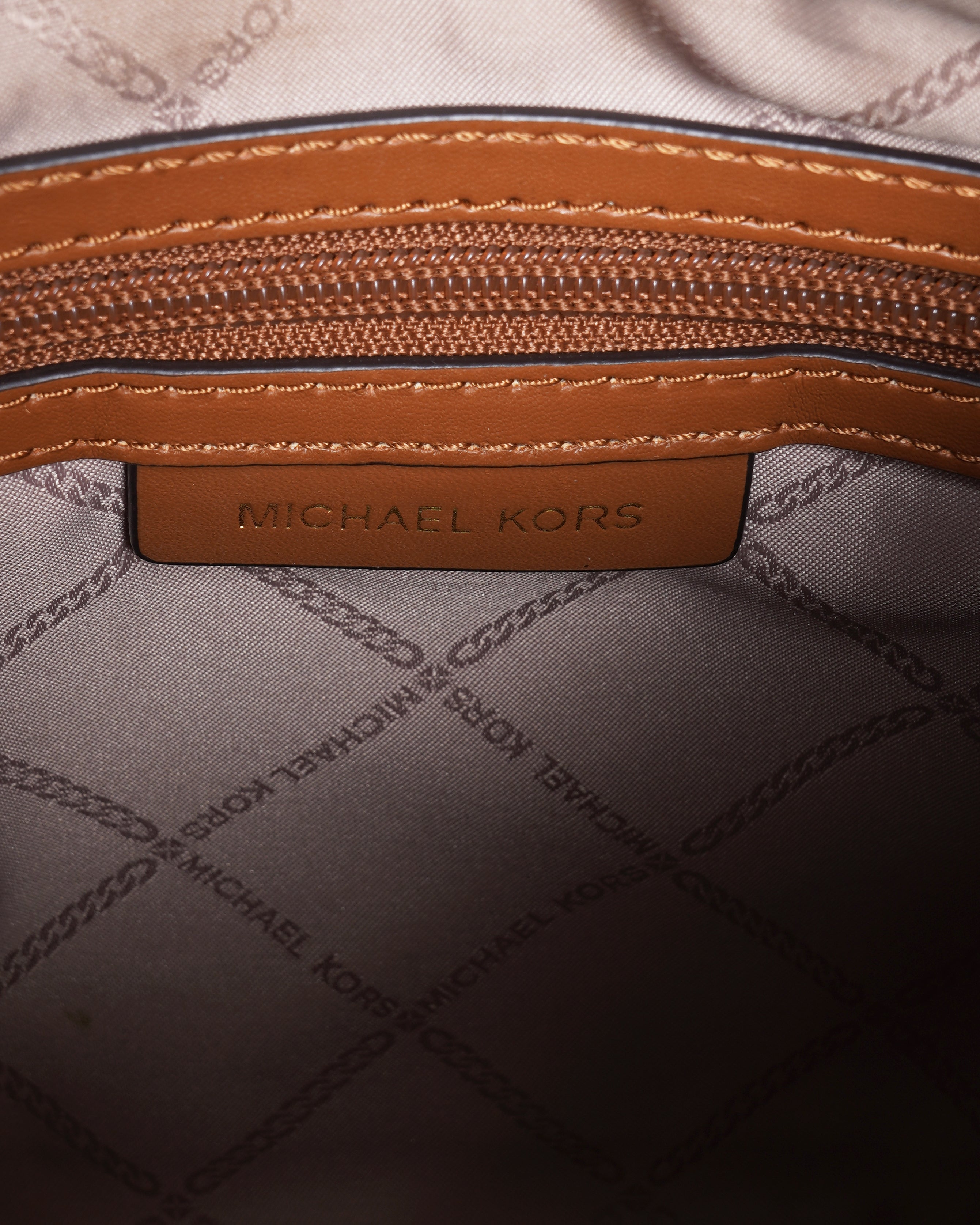 Michael kors signature monogram Shoulder bag