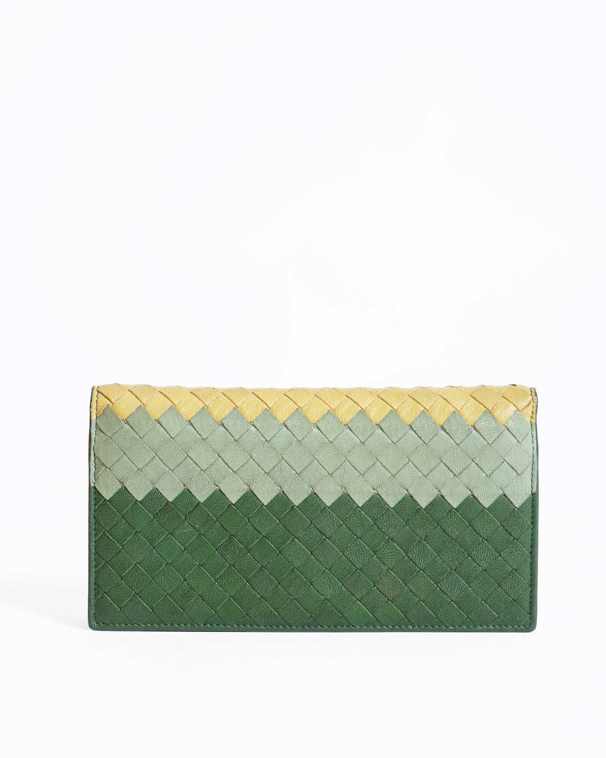 Bottega Veneta multicolour intercalator long wallet