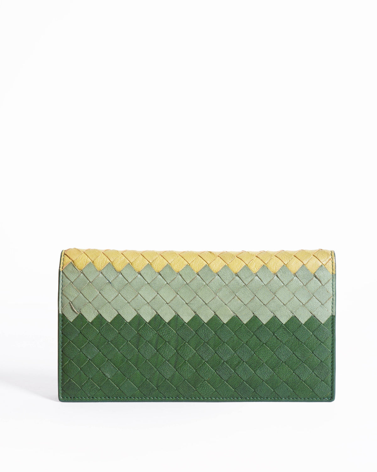 Bottega Veneta multicolour intercalator long wallet