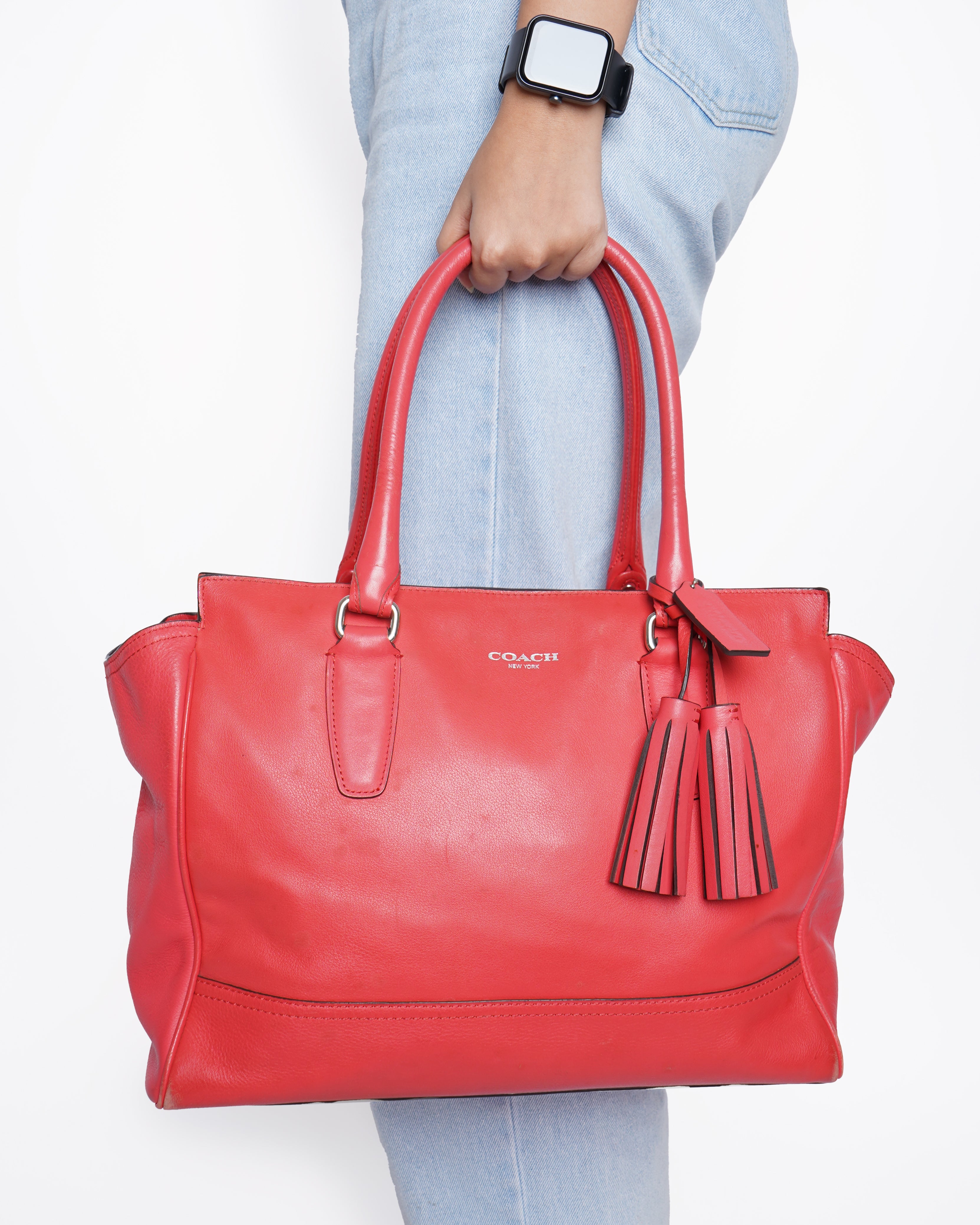 Coach Coral Legacy Shoulder Bag