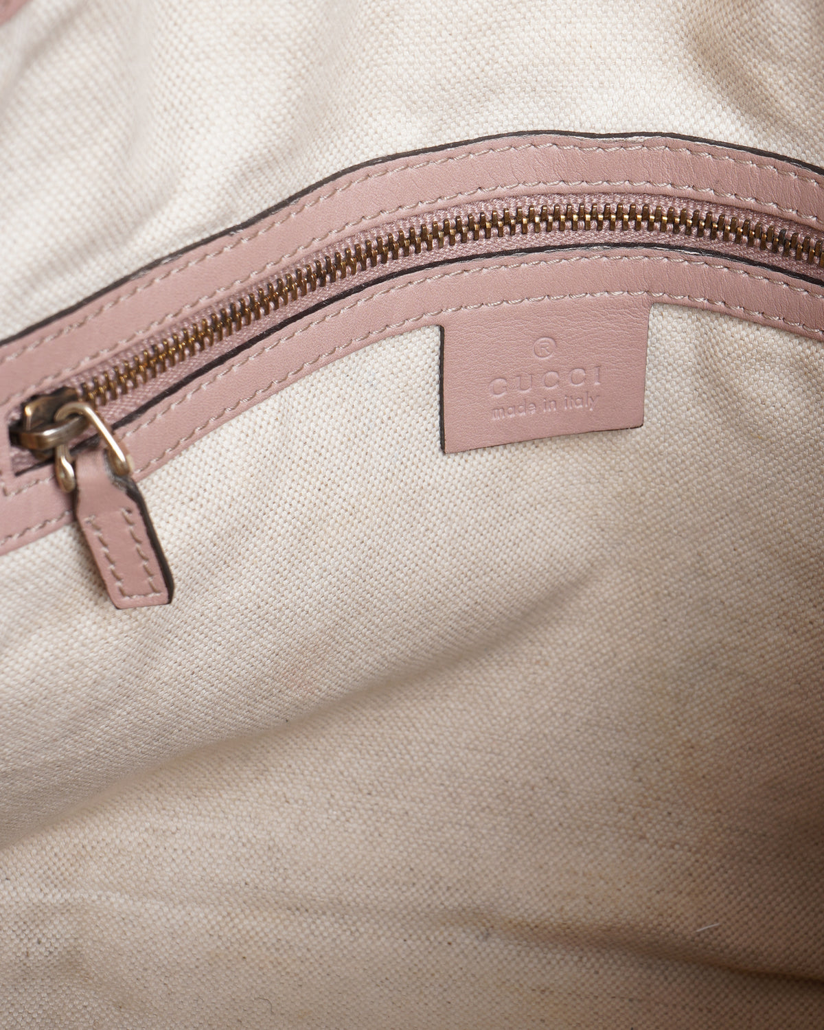 Gucci guccissima bree foldover medium tote bag