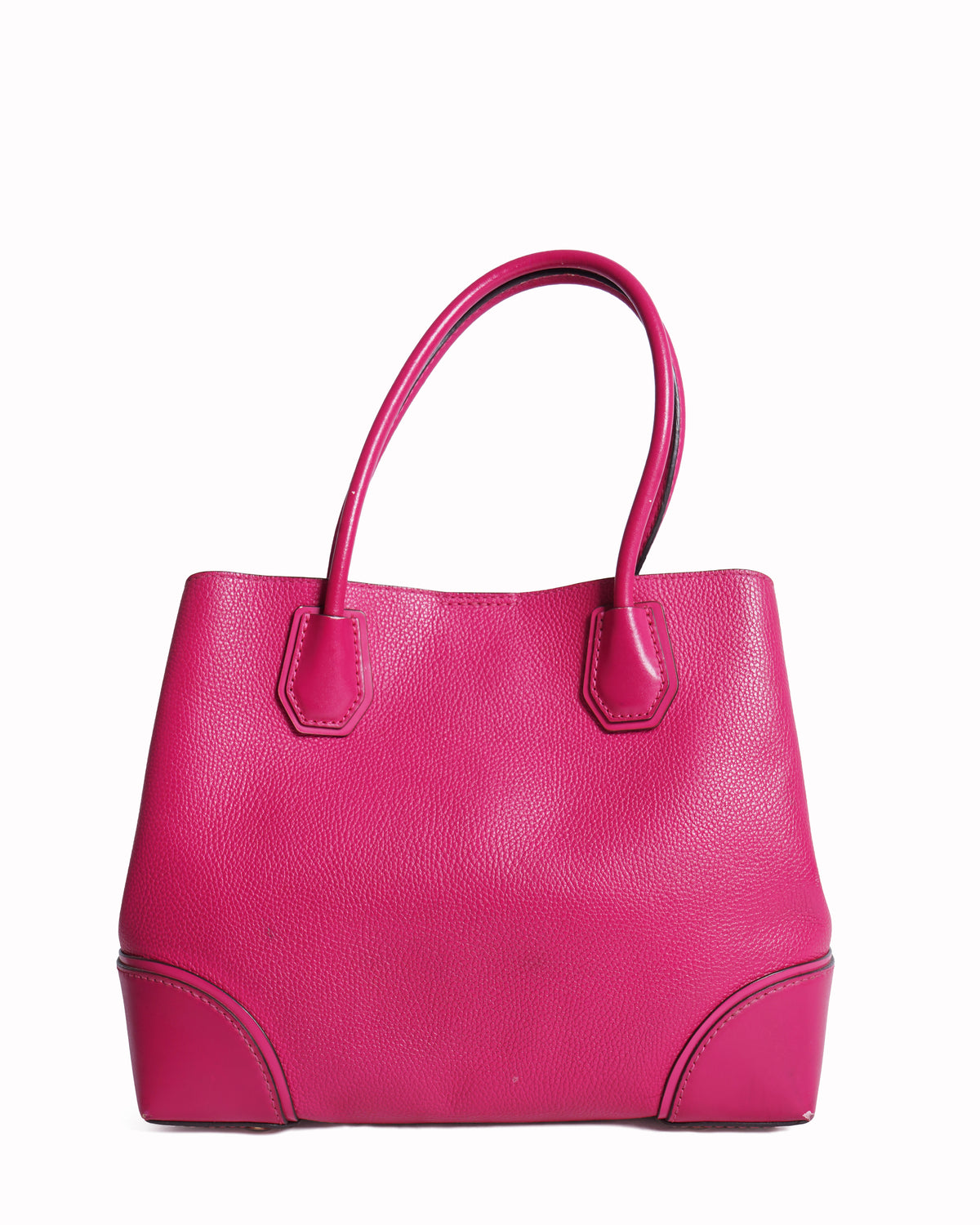Michael Kors Red Mercer Gallery Medium Leather Satchel
