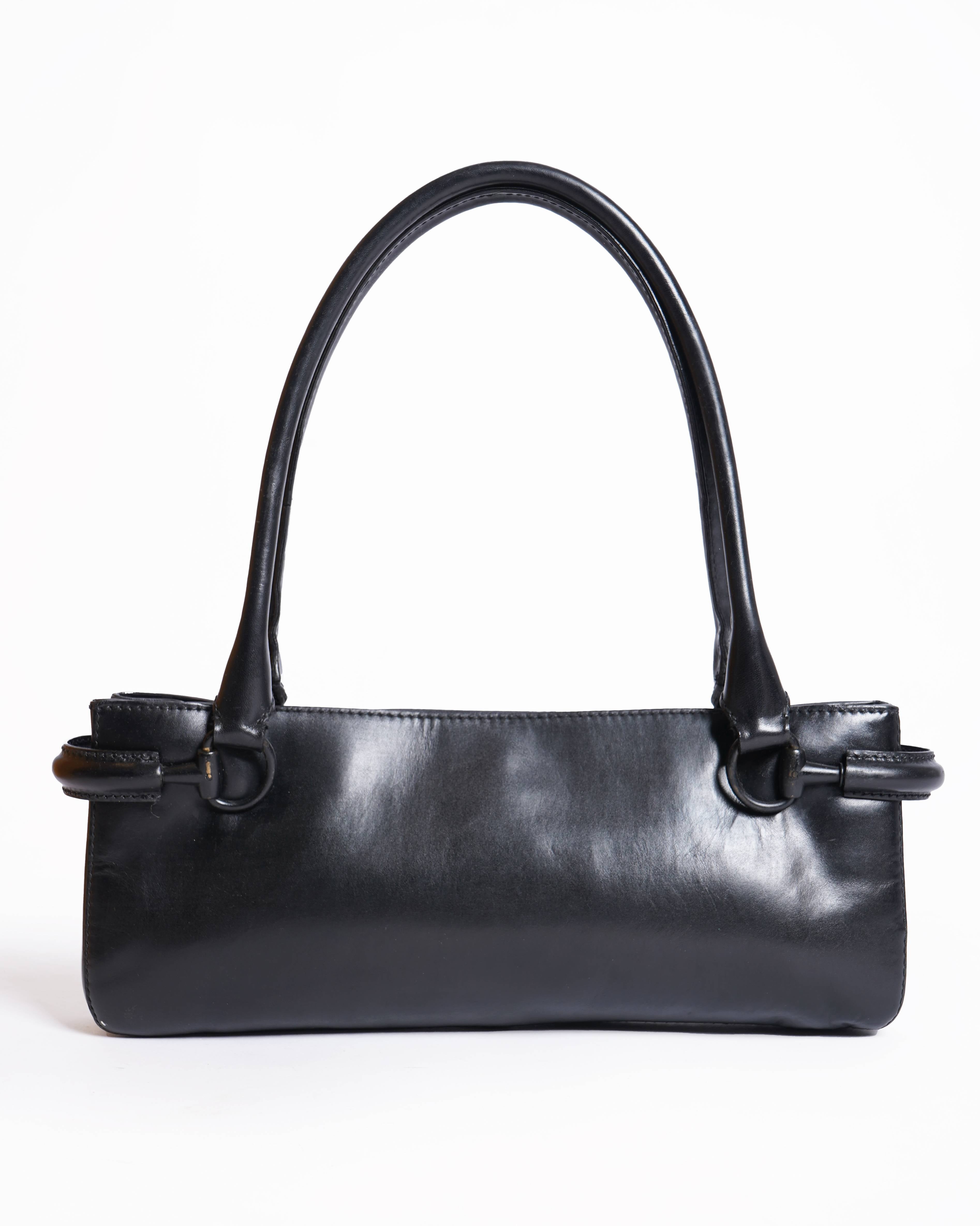 Gucci HorseBit Double Handle Shoulder Bag