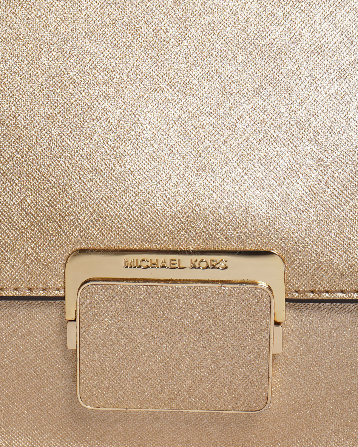 Michael kors shoulder bag in gold