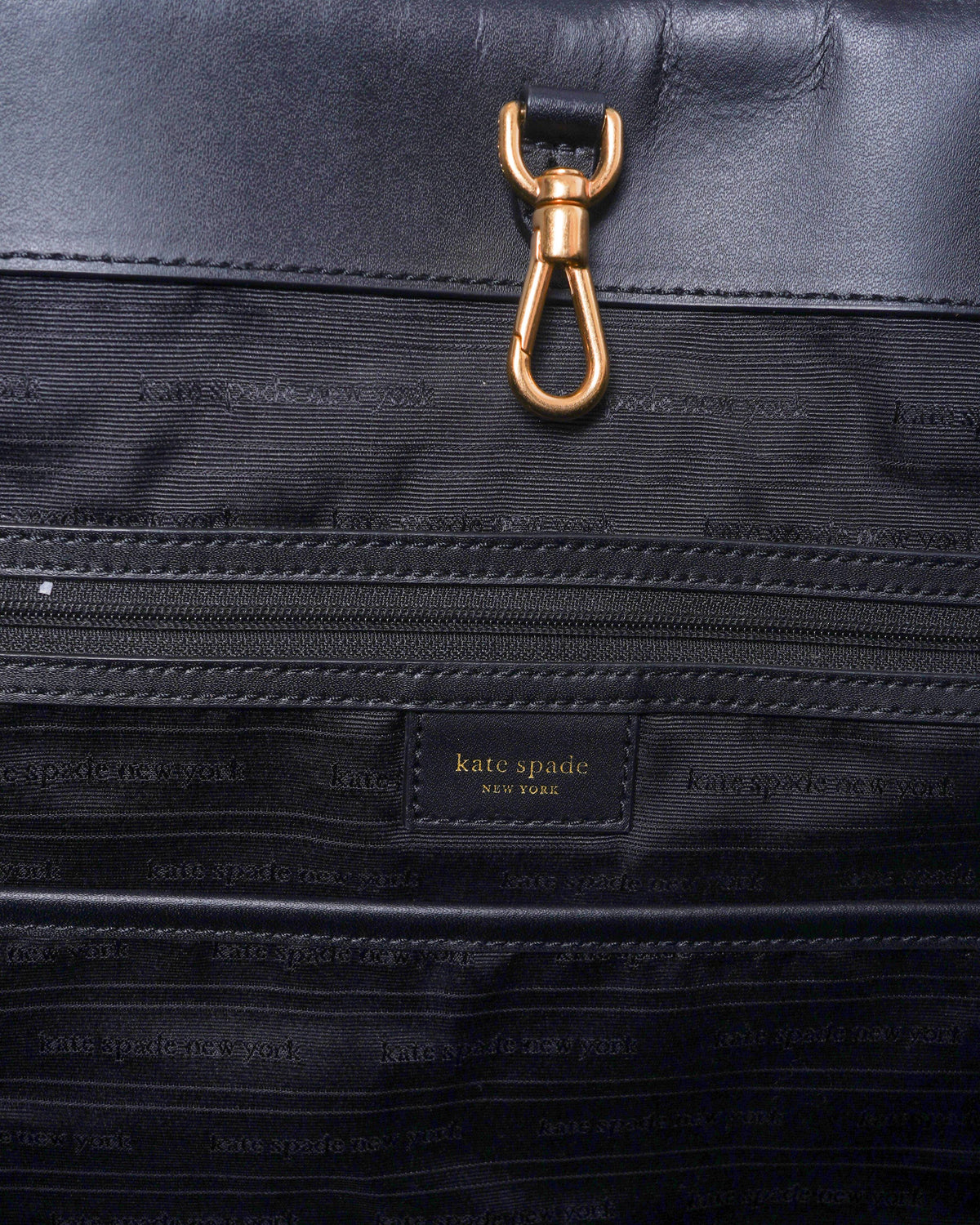 Kate Spade large manhattan plaid tote bag