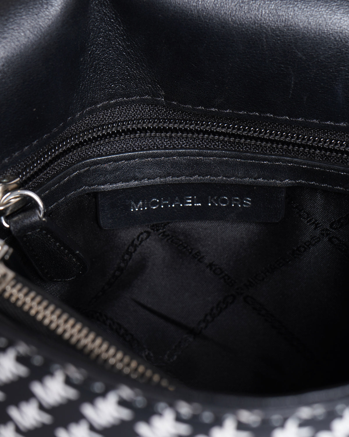 Michael Kors Whitney Large Graphic Logo Convertible Shoulder Bag