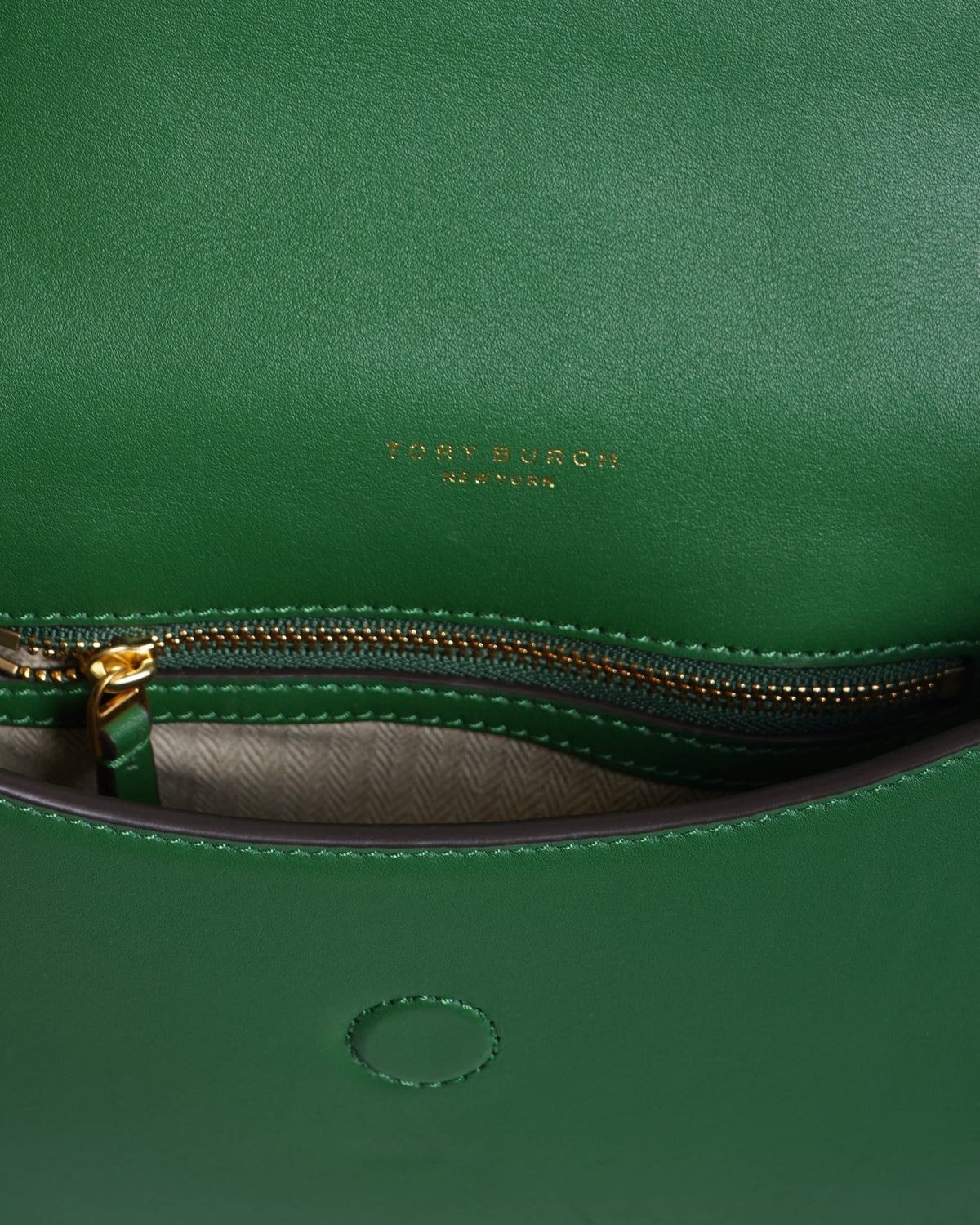 Tory Burch Emerald Green Miller Crossbody Bag