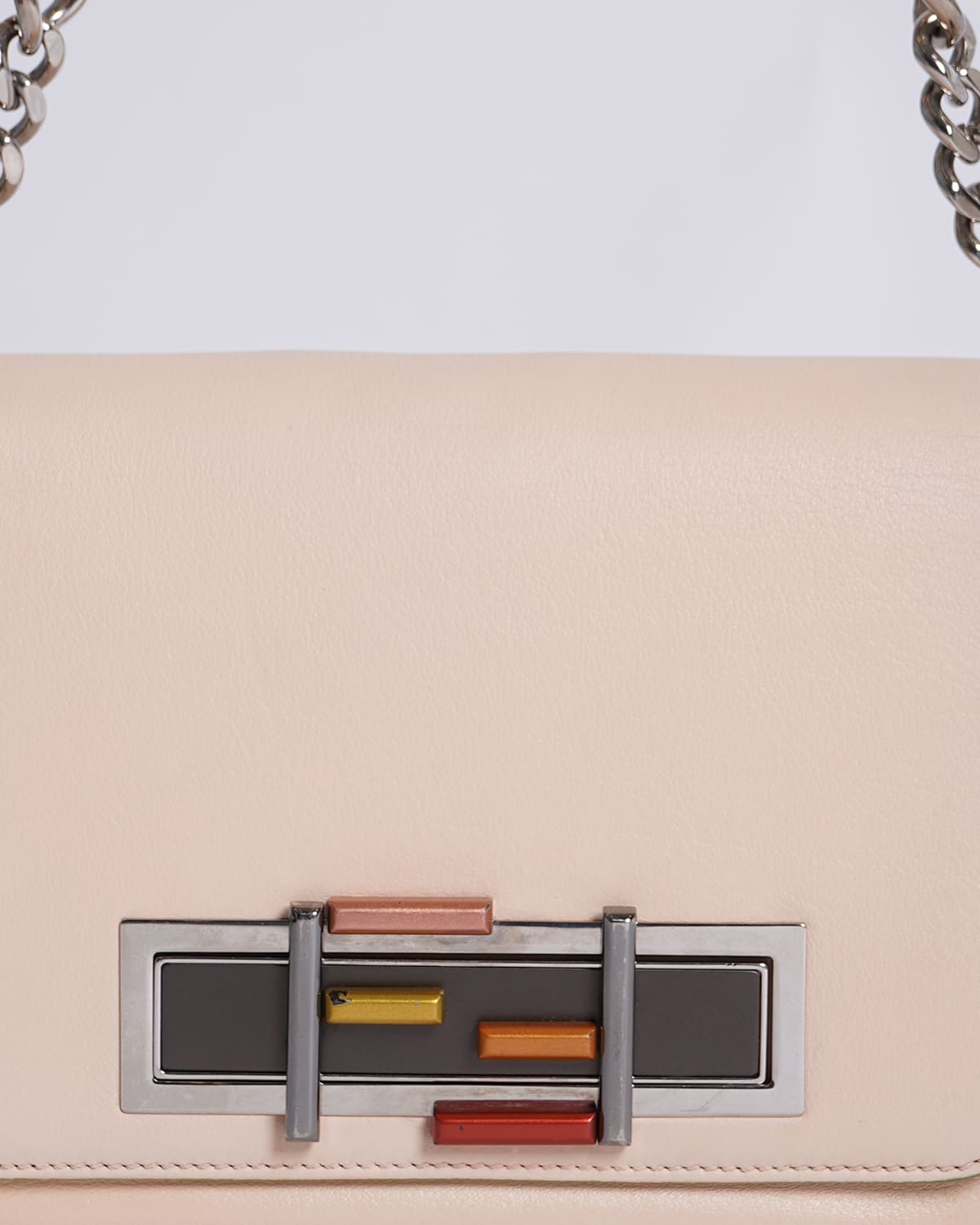 Fendi Baguette Pink Shoulder Bag