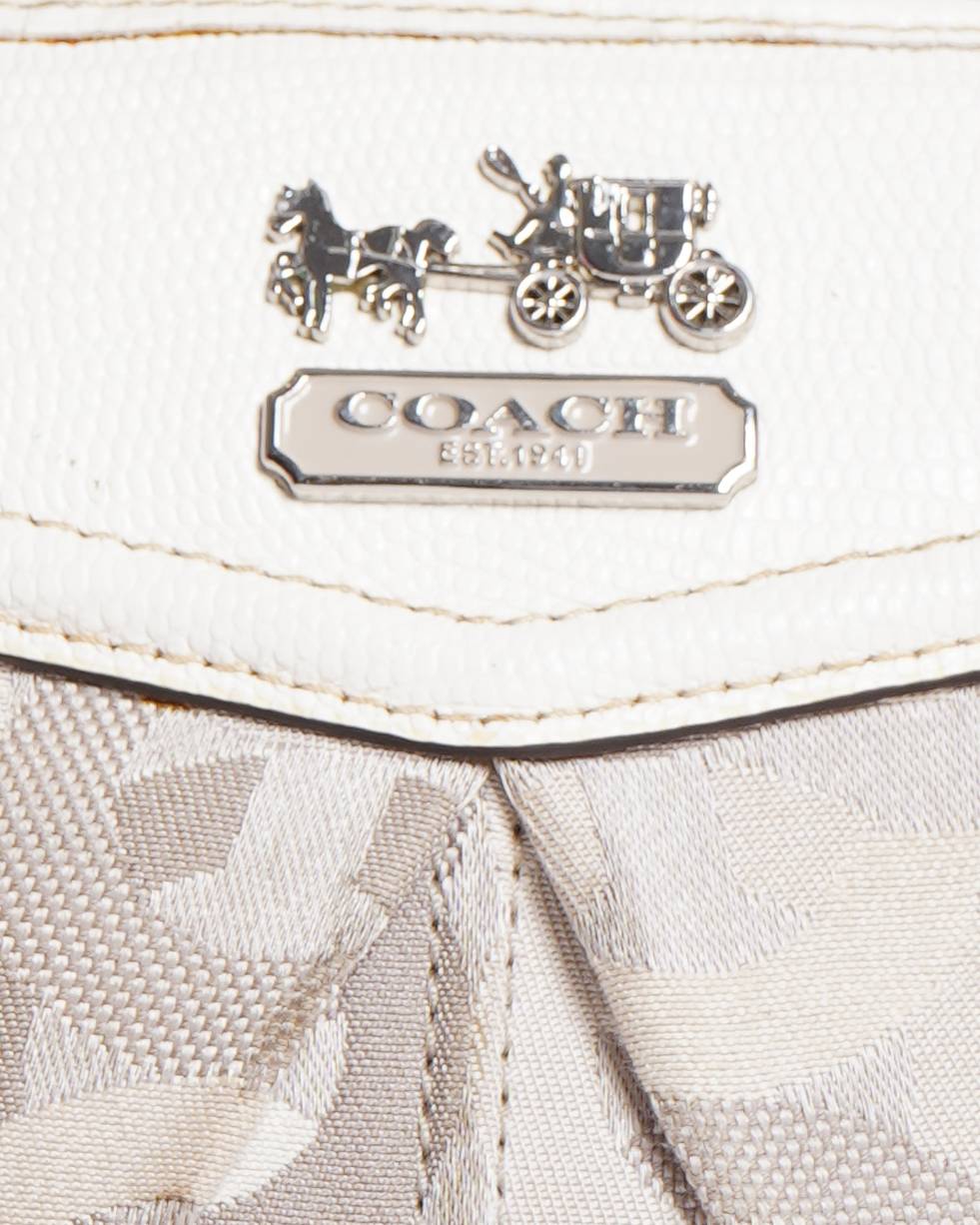 Coach Madison Op Art Signature Messenger Swingpack Crossbody