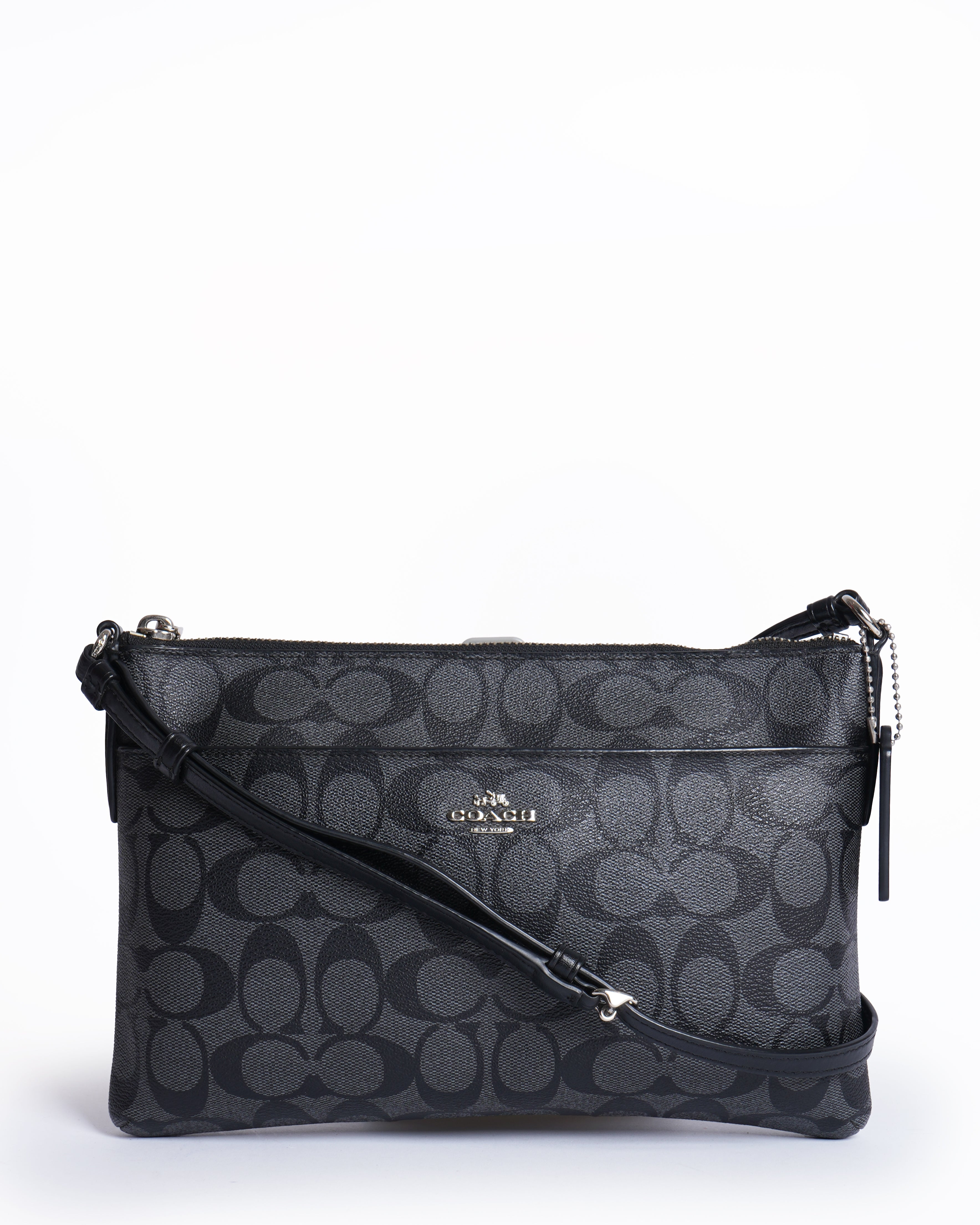 Coach Signature East-West Pop-Up Crossbody Bag