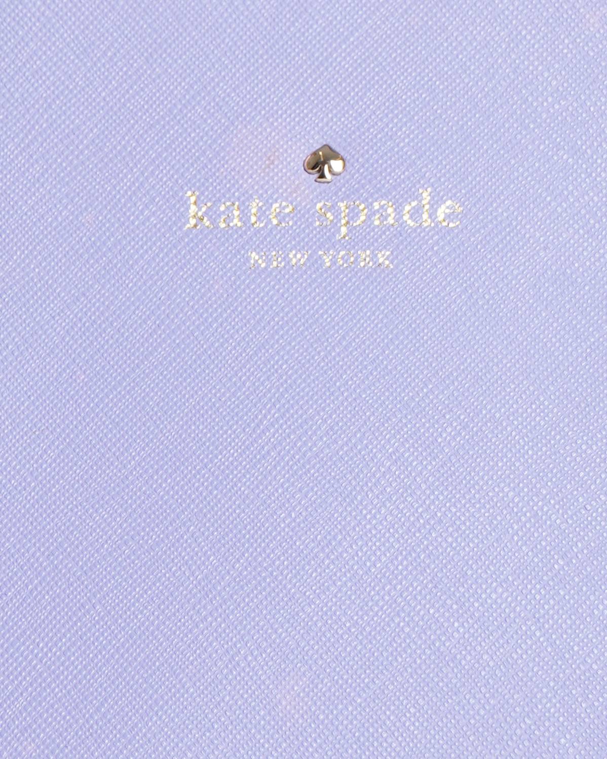 Kate Spade Lavender saffiano Leather Top Handle Bag