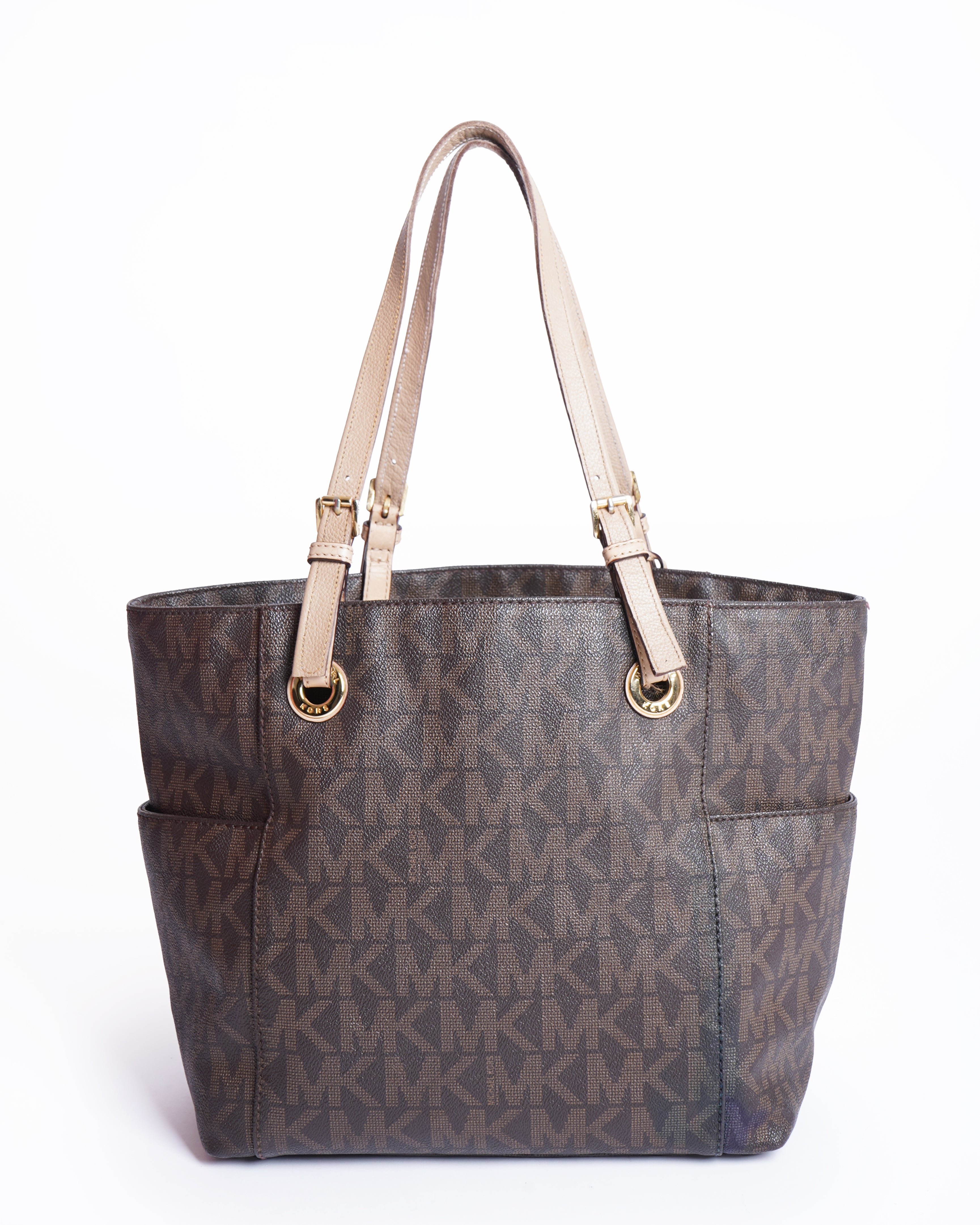 Michael kors Monogram Brown tote bag