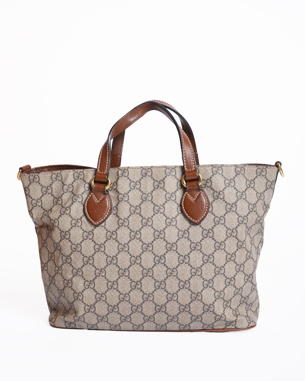 Gucci GG Supreme Shoulder Bag WIth Crossbody Strap