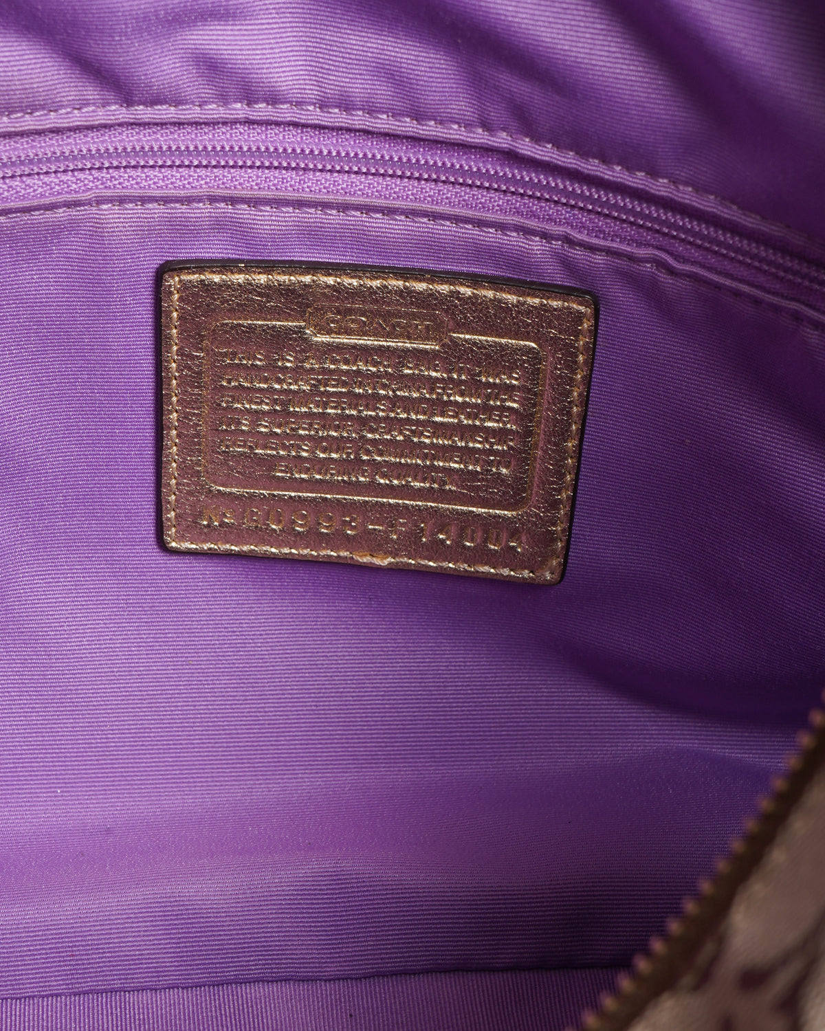 Coach Mosaic Patchwork Signature Tote Bag