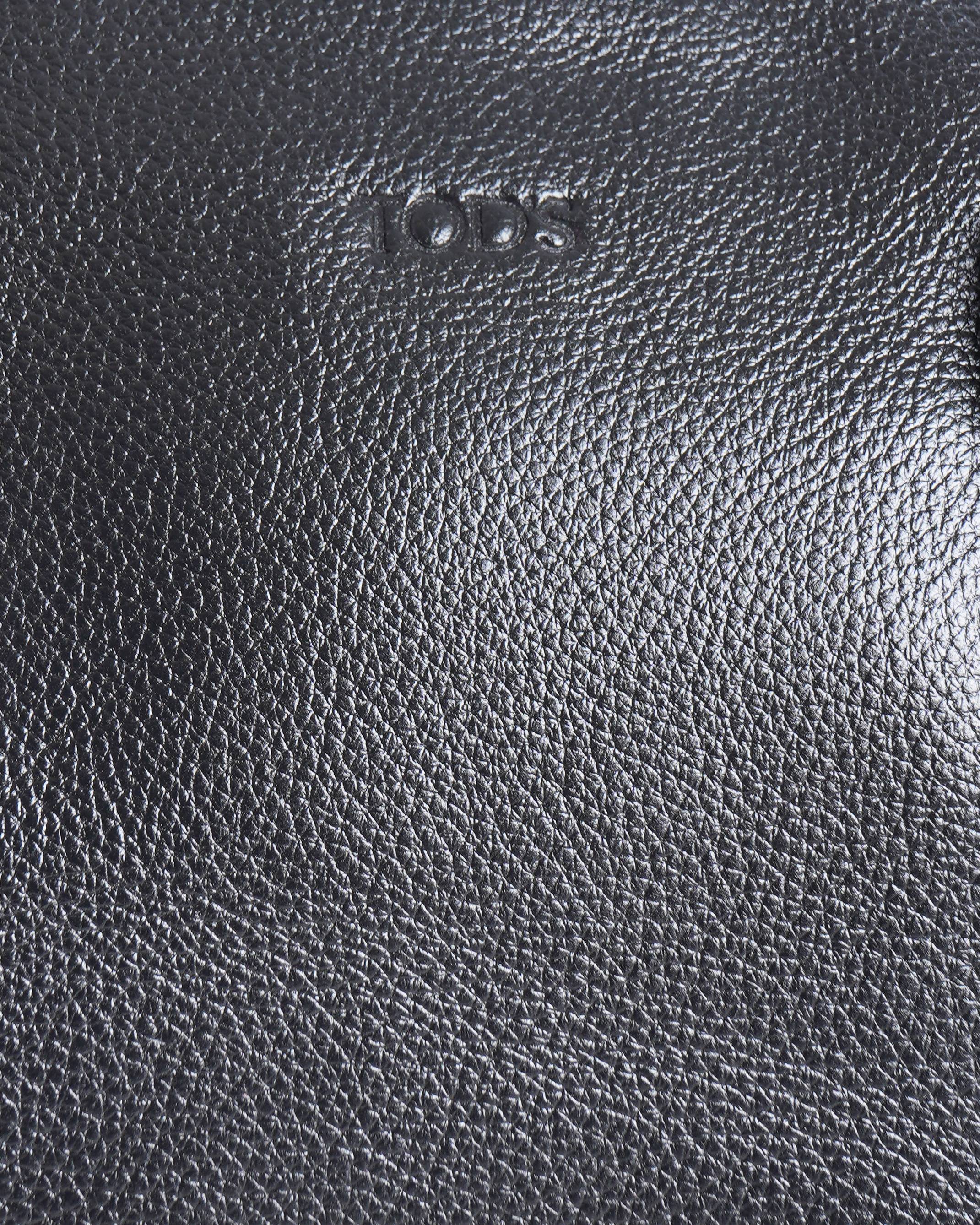 Tod's Black Pebbled Leather Tote