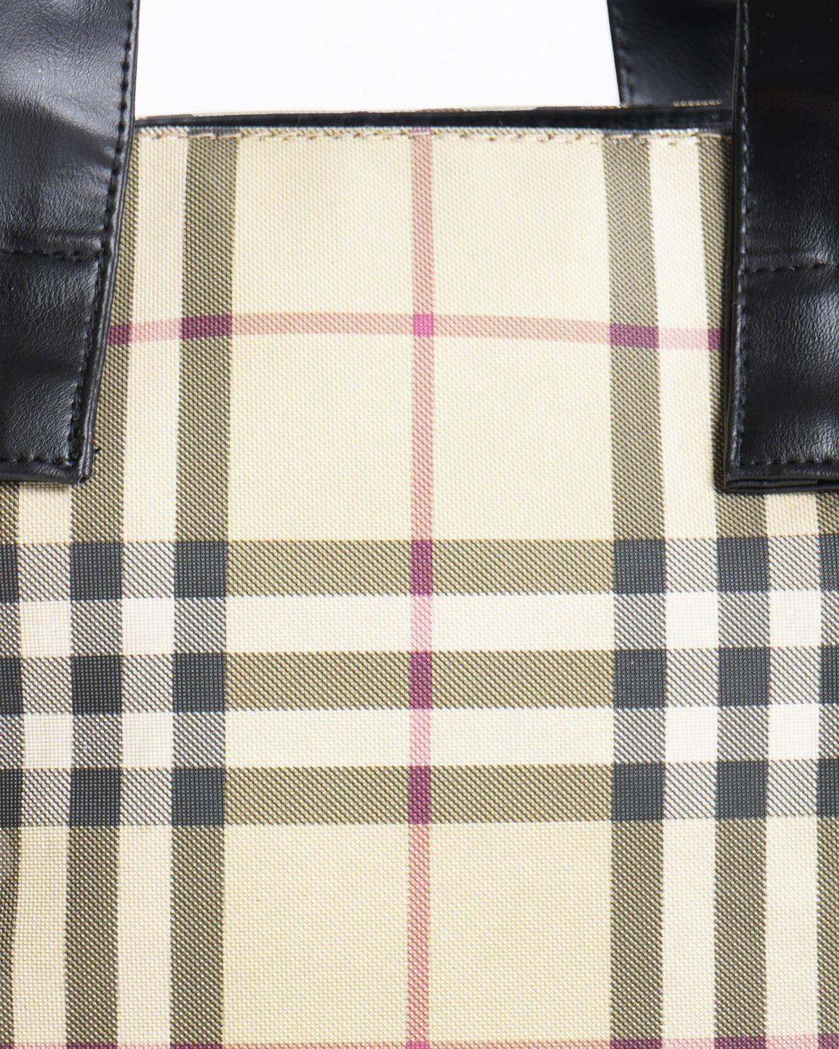 Burberry signature tote bag