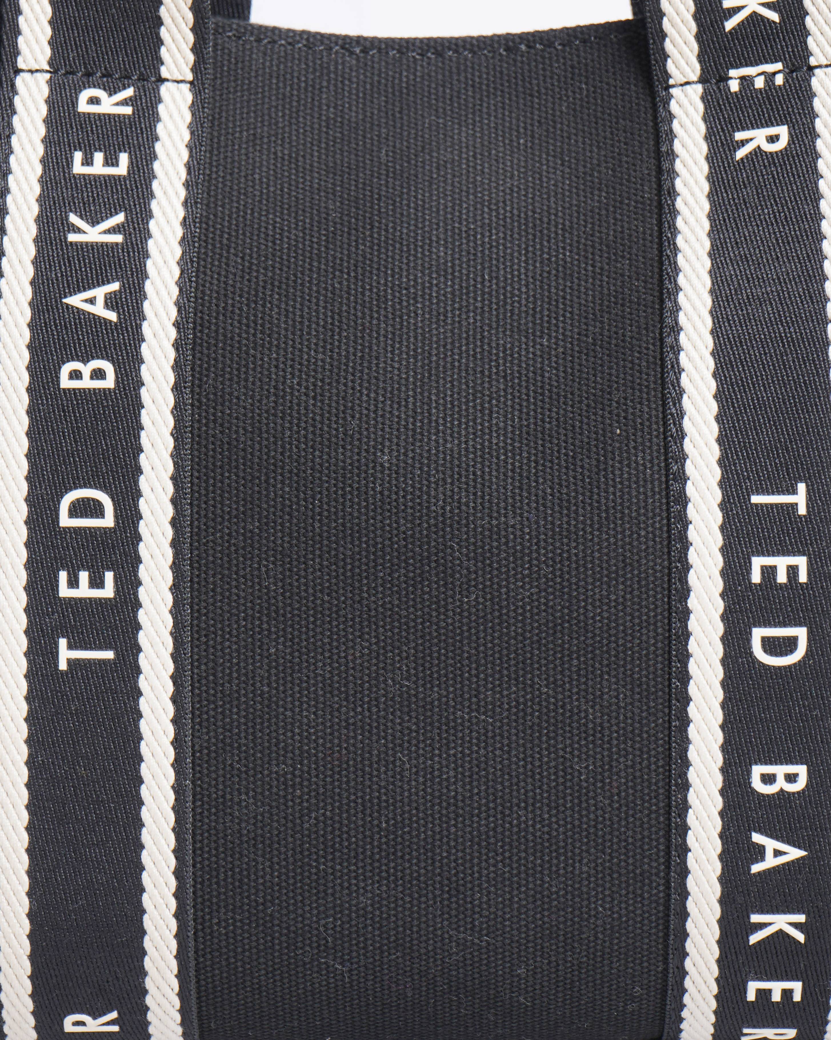Ted Baker Black Celiane Branded Webbing Pattern Bag