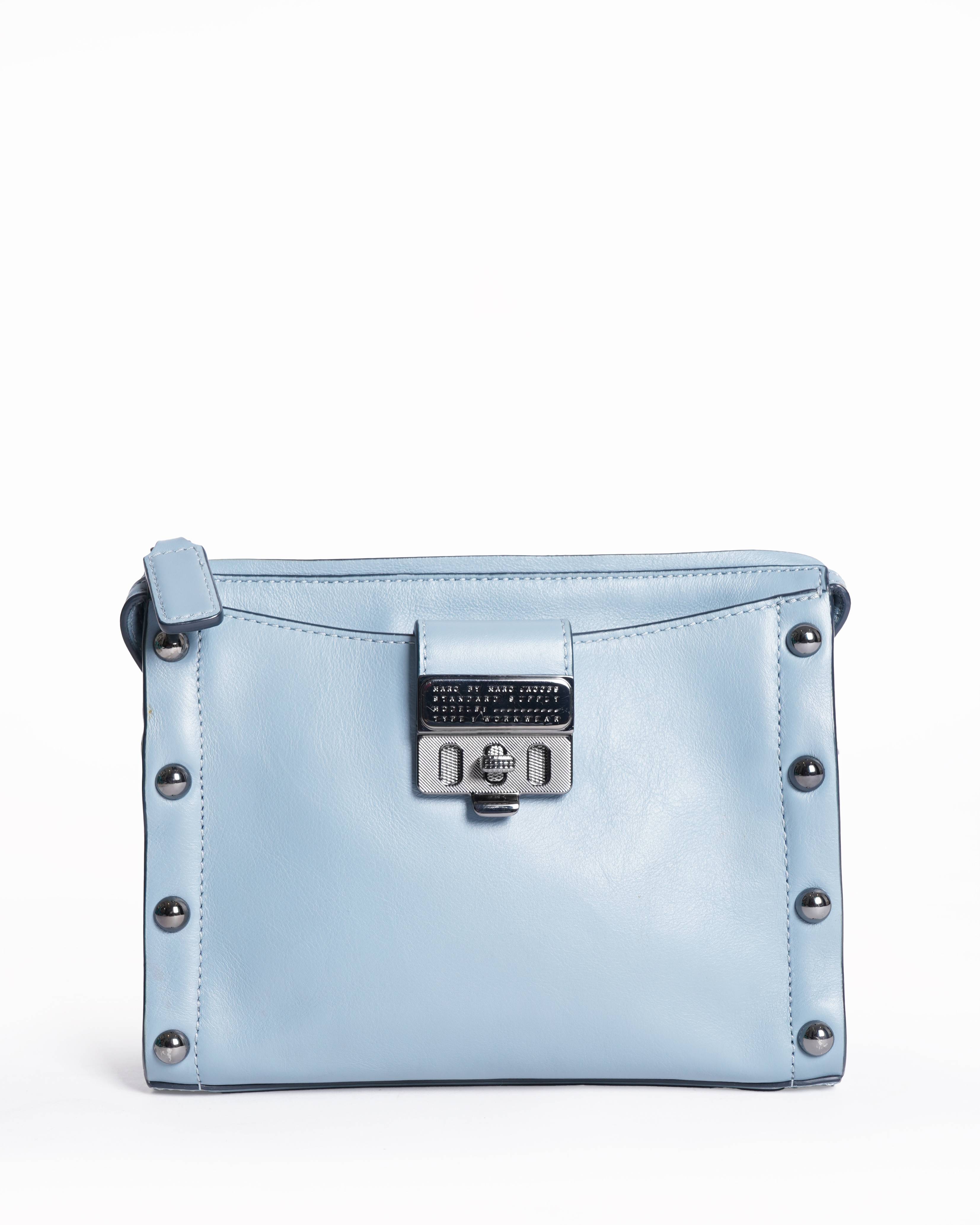 Marc Jacobs
Blue Leather Espionage Shoulder Bag