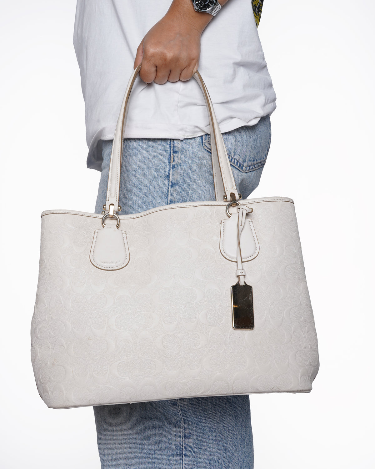 Coach
Signature leather tote bag