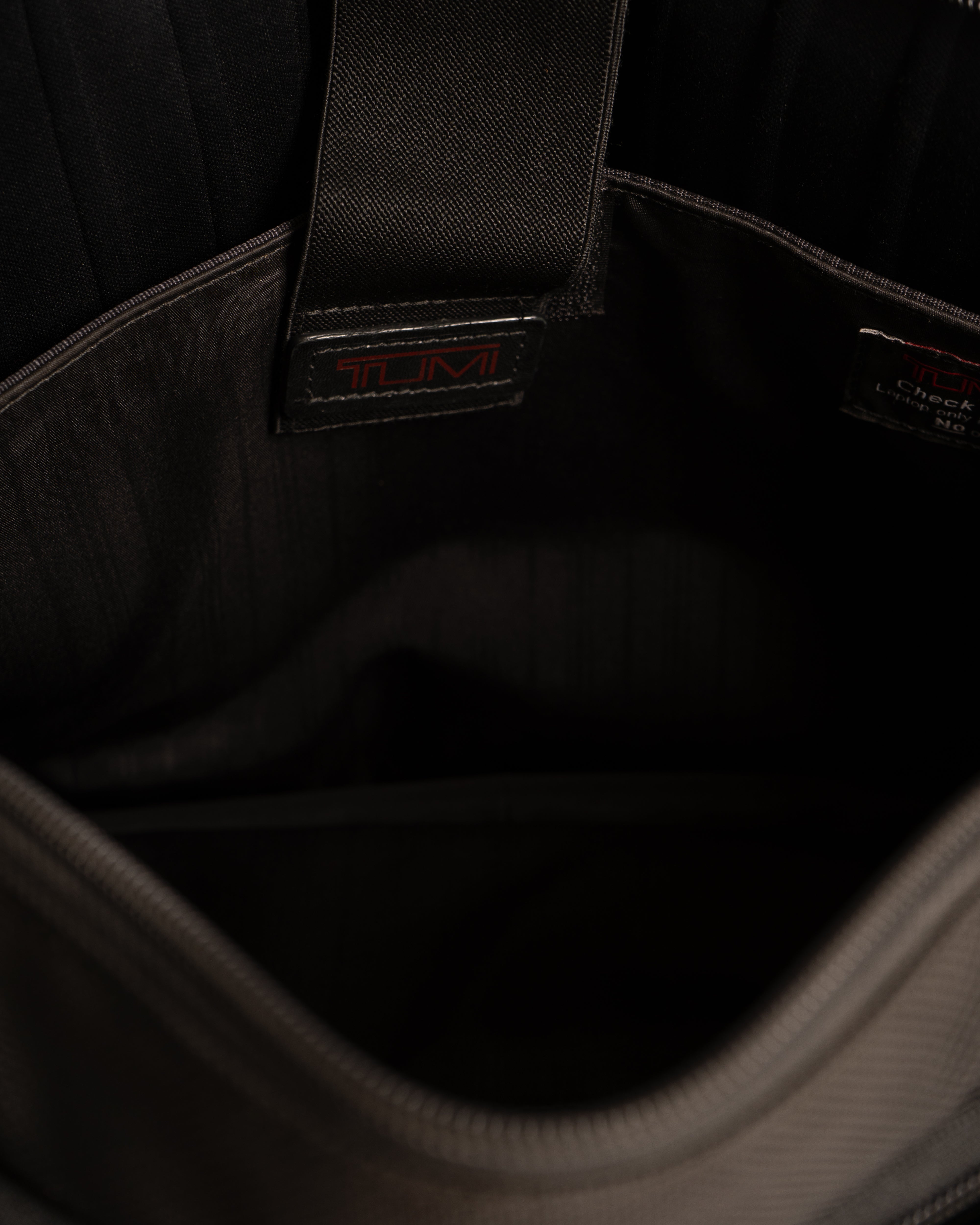 Tumi Briefcase in black