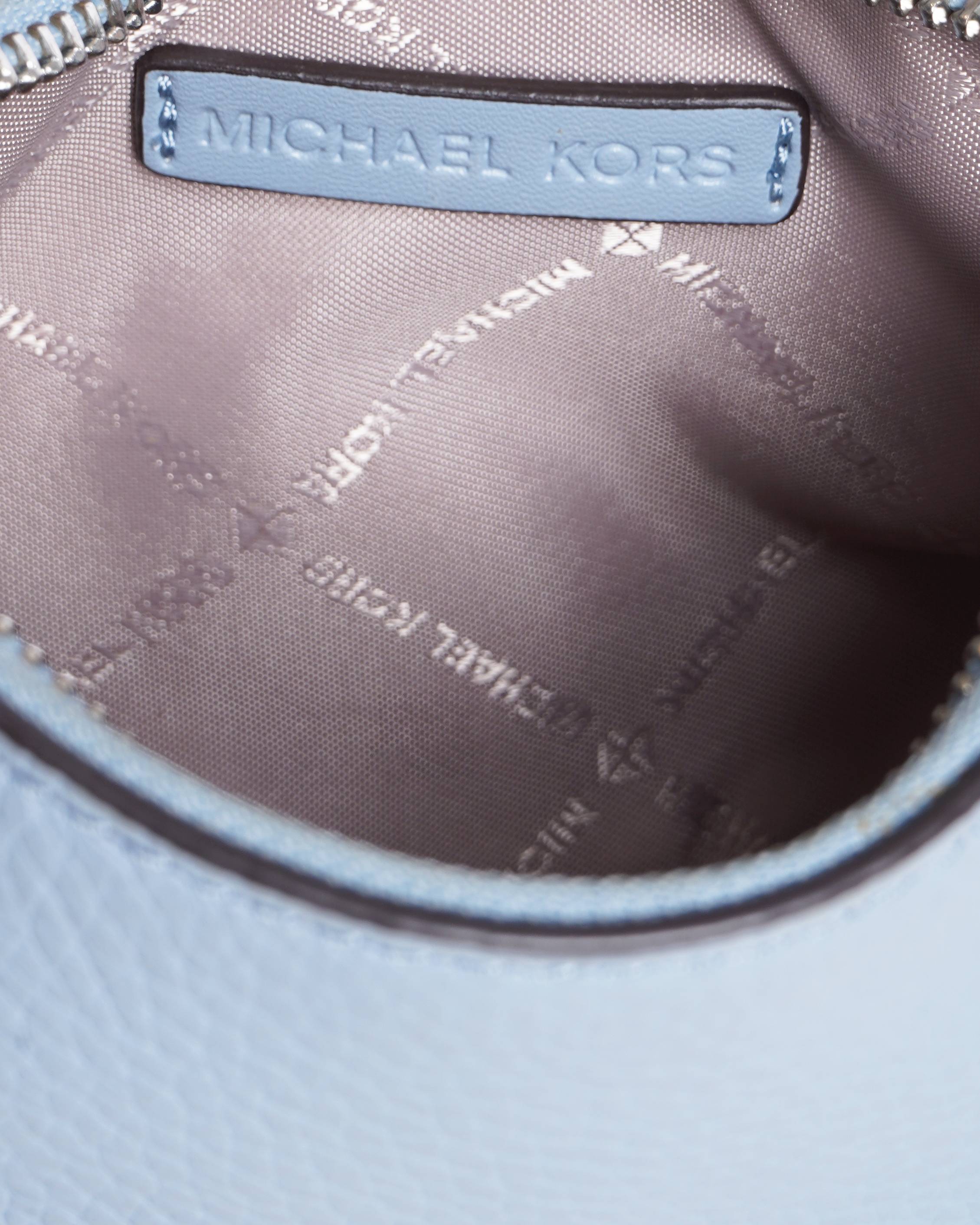 Michael Kors Cora Mini Crossbody Bag In Blue