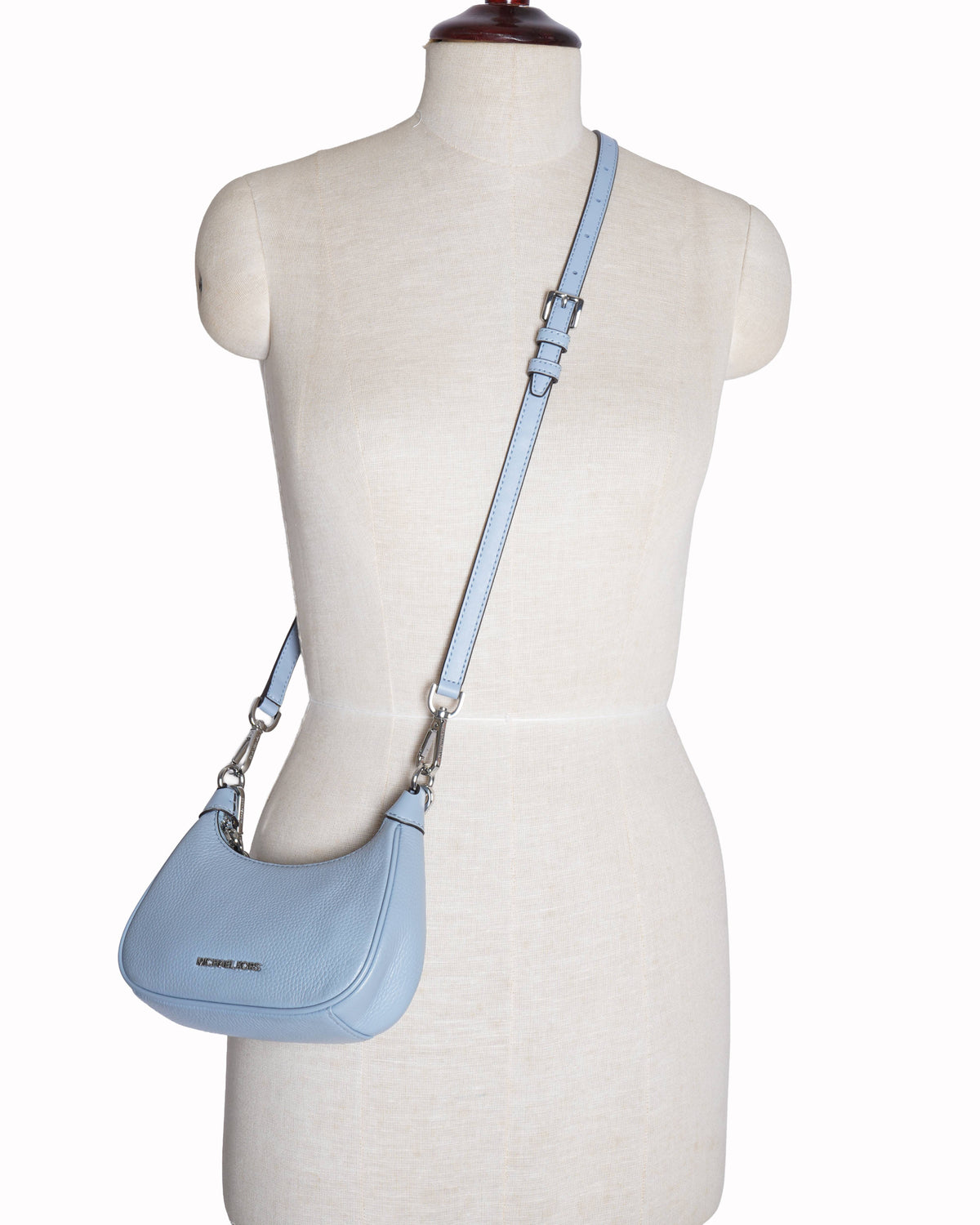 Michael Kors Cora Mini Crossbody Bag In Blue