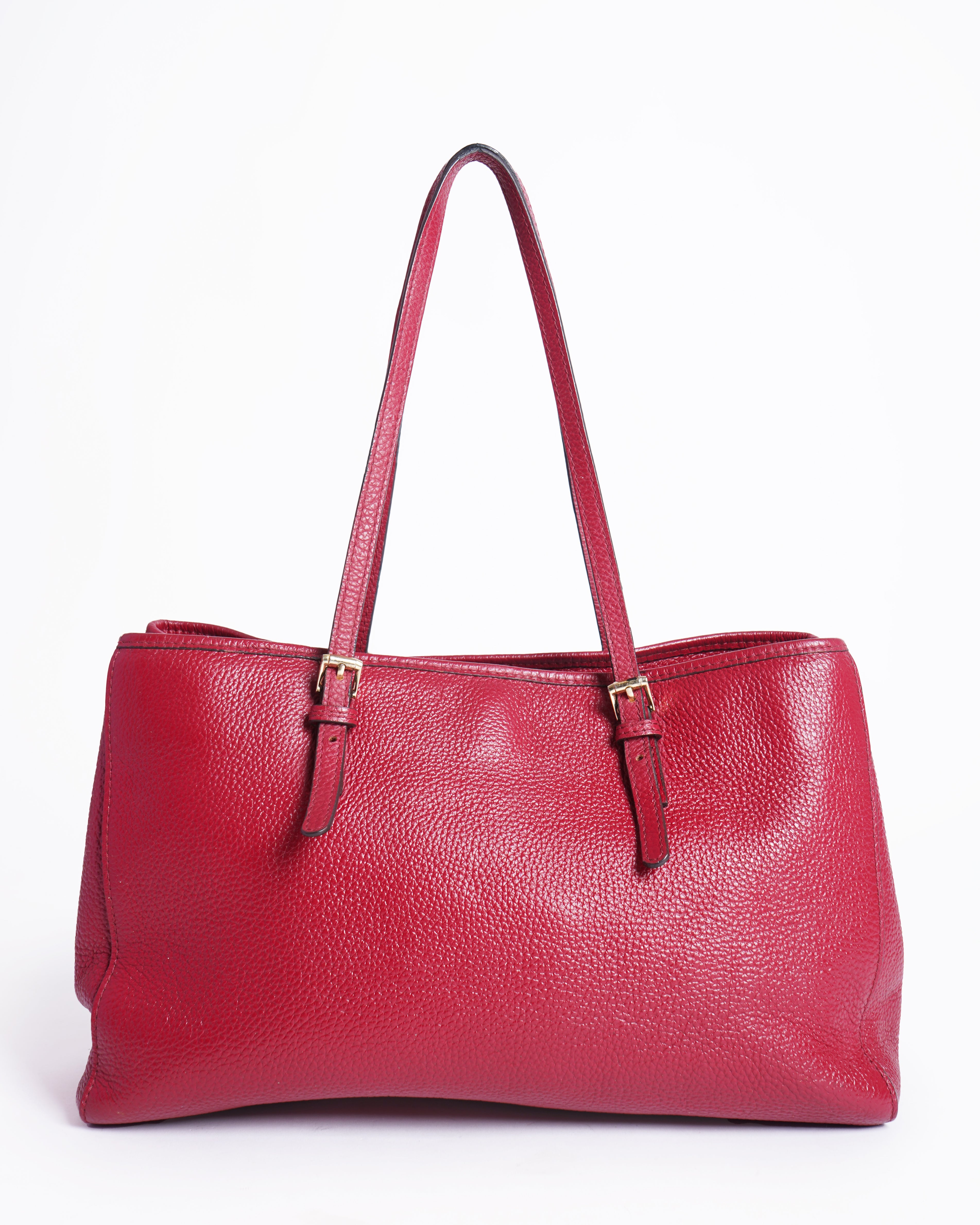 Michael Kors 
Red jet set tote